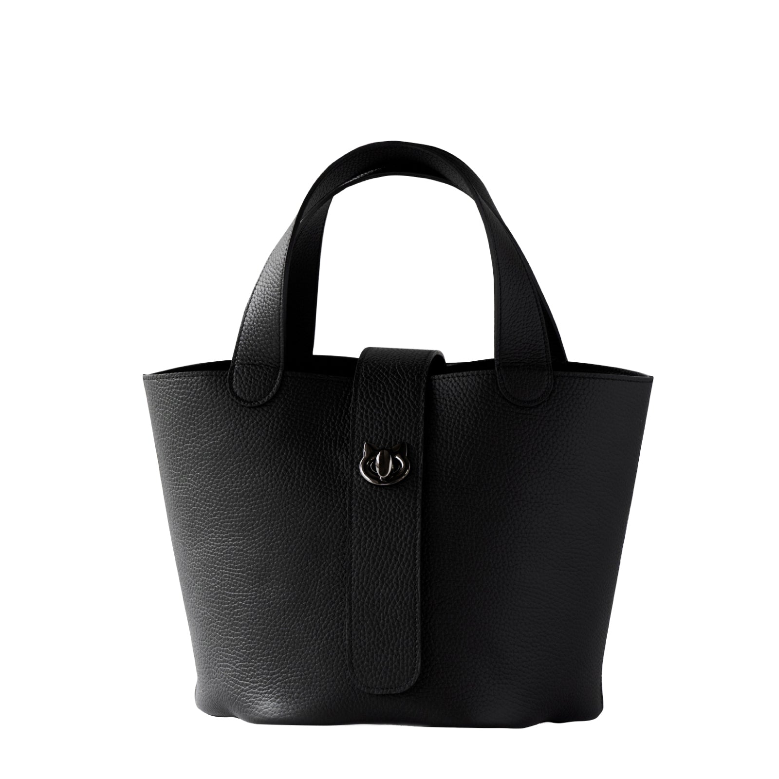 Baguette Bag PAW Cuir Mache / Black