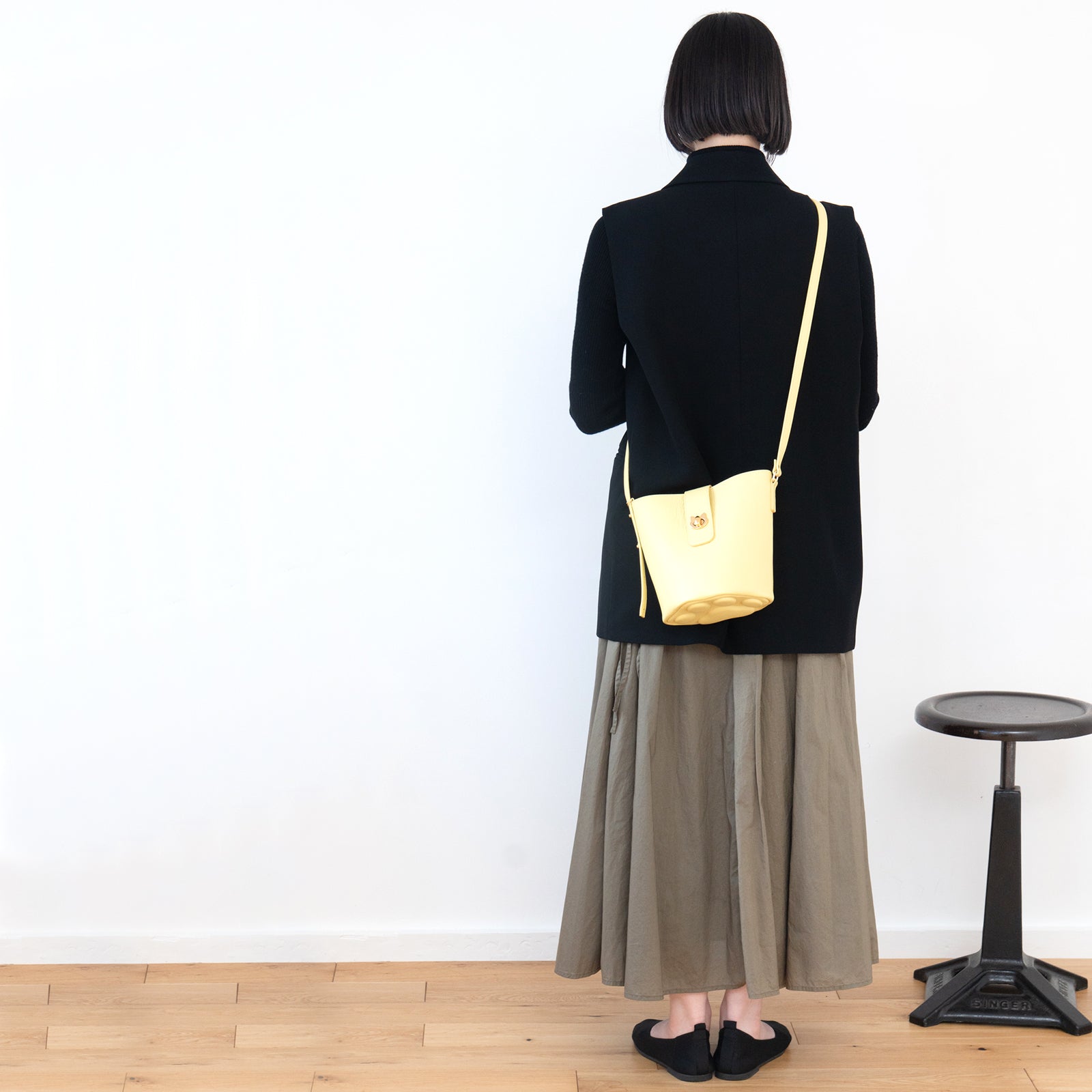 【3/20(金)20:00~ 数量限定】【さくらねこの日特別SET】ショルダーバッグ PAW (パウ) さくらねこチャームSET / ジョーヌプッサン