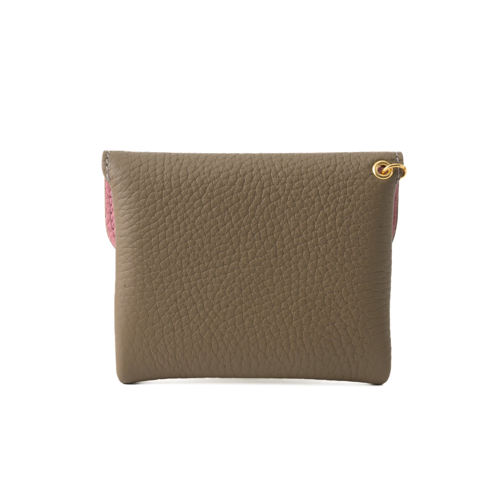 Leather flap smart key case / Taurillon Clemence