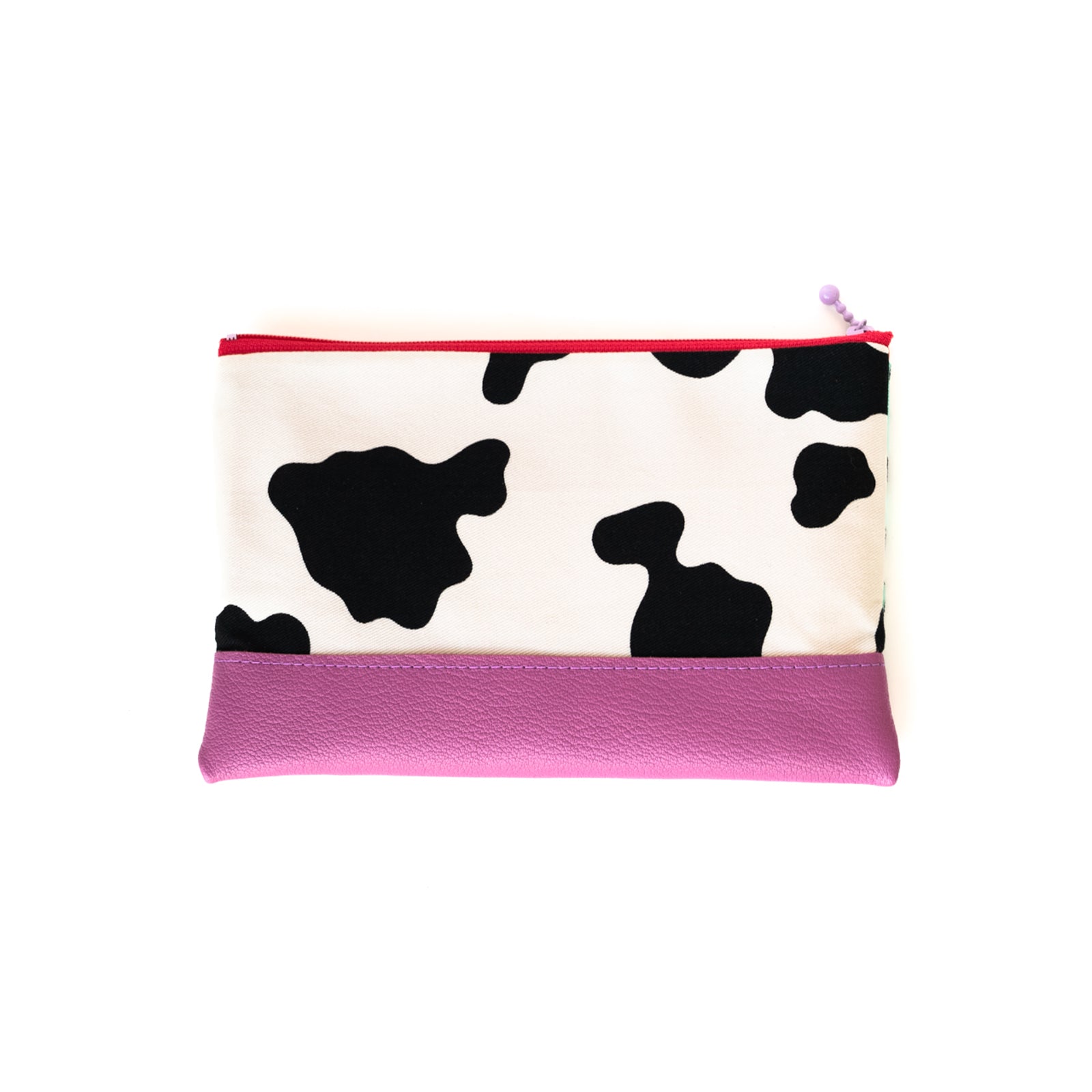 SINK. x Philosophii collaboration cow cat flat pouch