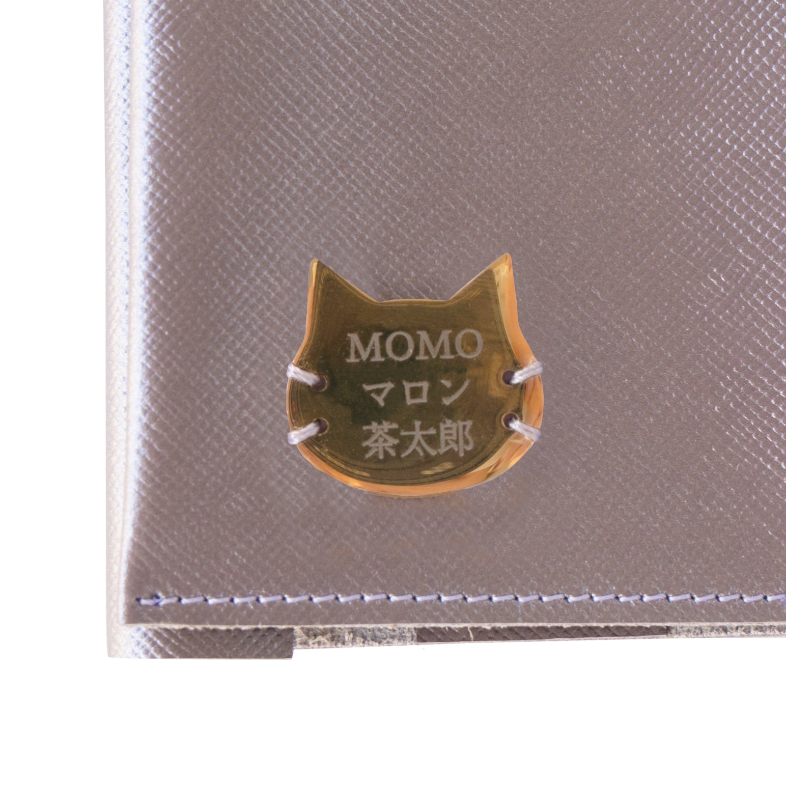 CAT Book Cover Cuir Saffian / Sparkling Blue