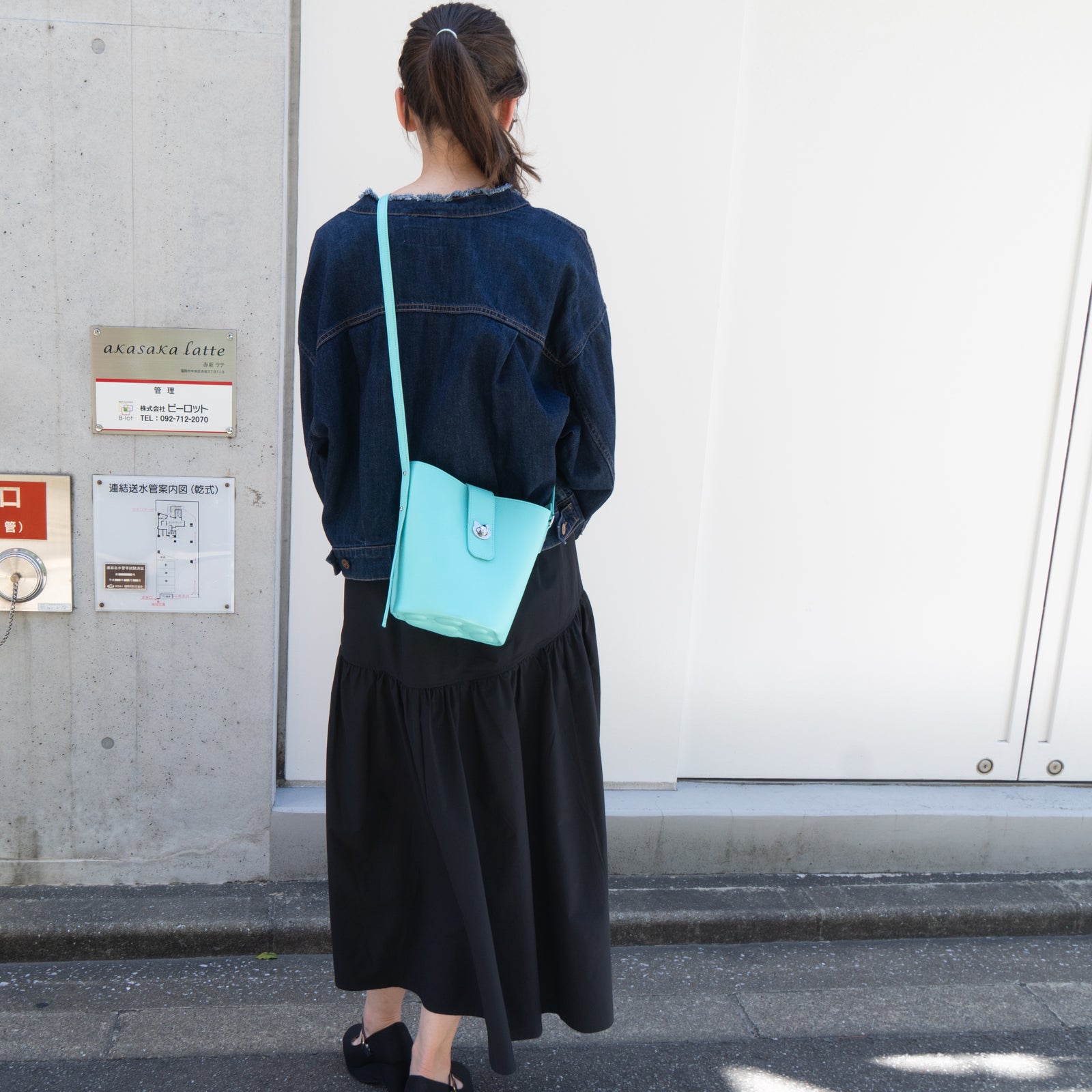 【期間限定:4/24(金)22:00〜26(日)】【受注生産】 ショルダーバッグ PAW (パウ) キュイール・マッシュ / ブルードラジェ