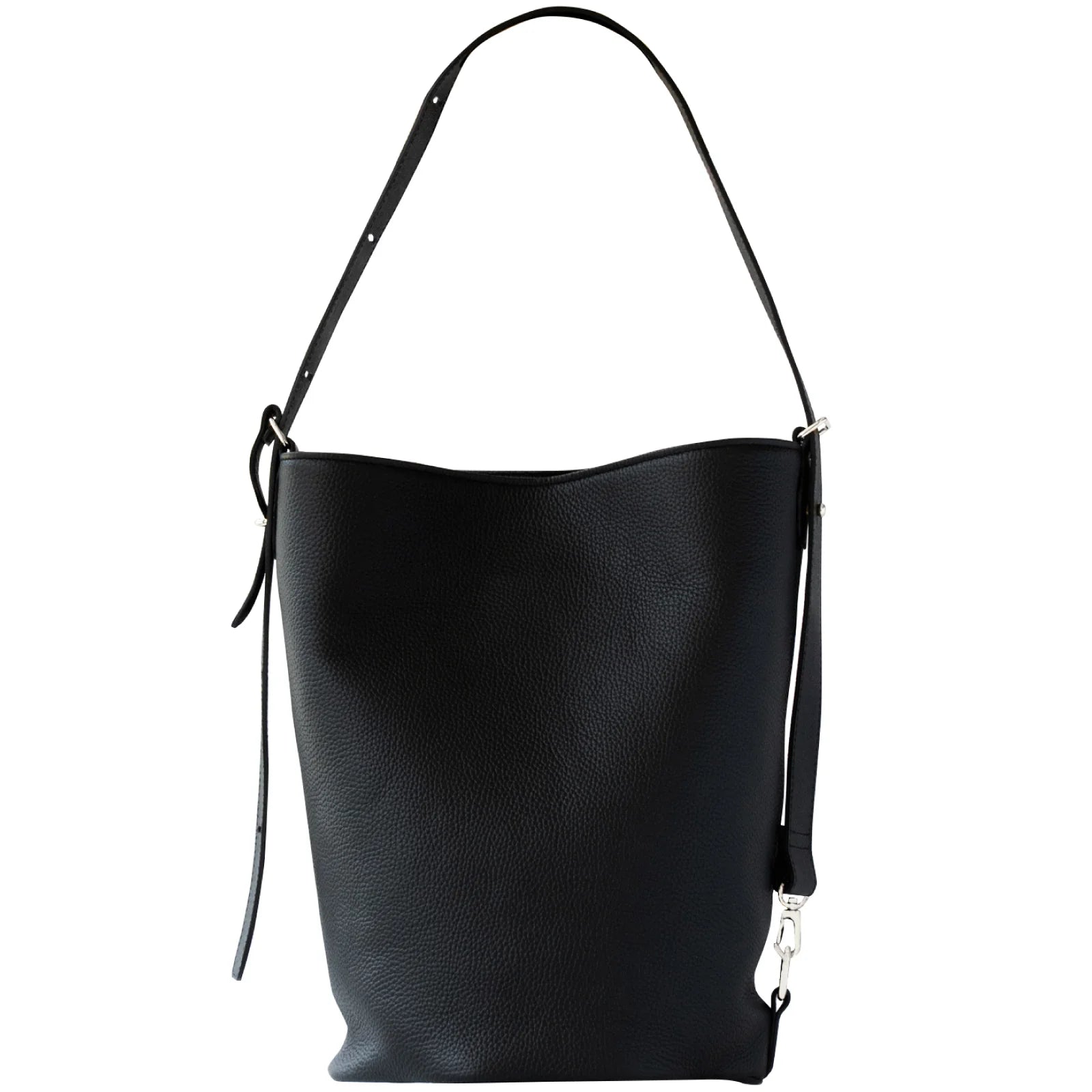 Limited-time offer: 26 hours starting 10 PM on Friday, November 21st. Limited-time offer: PAW Cuir Mache 3-Way Bag in Black. Choose your hardware.