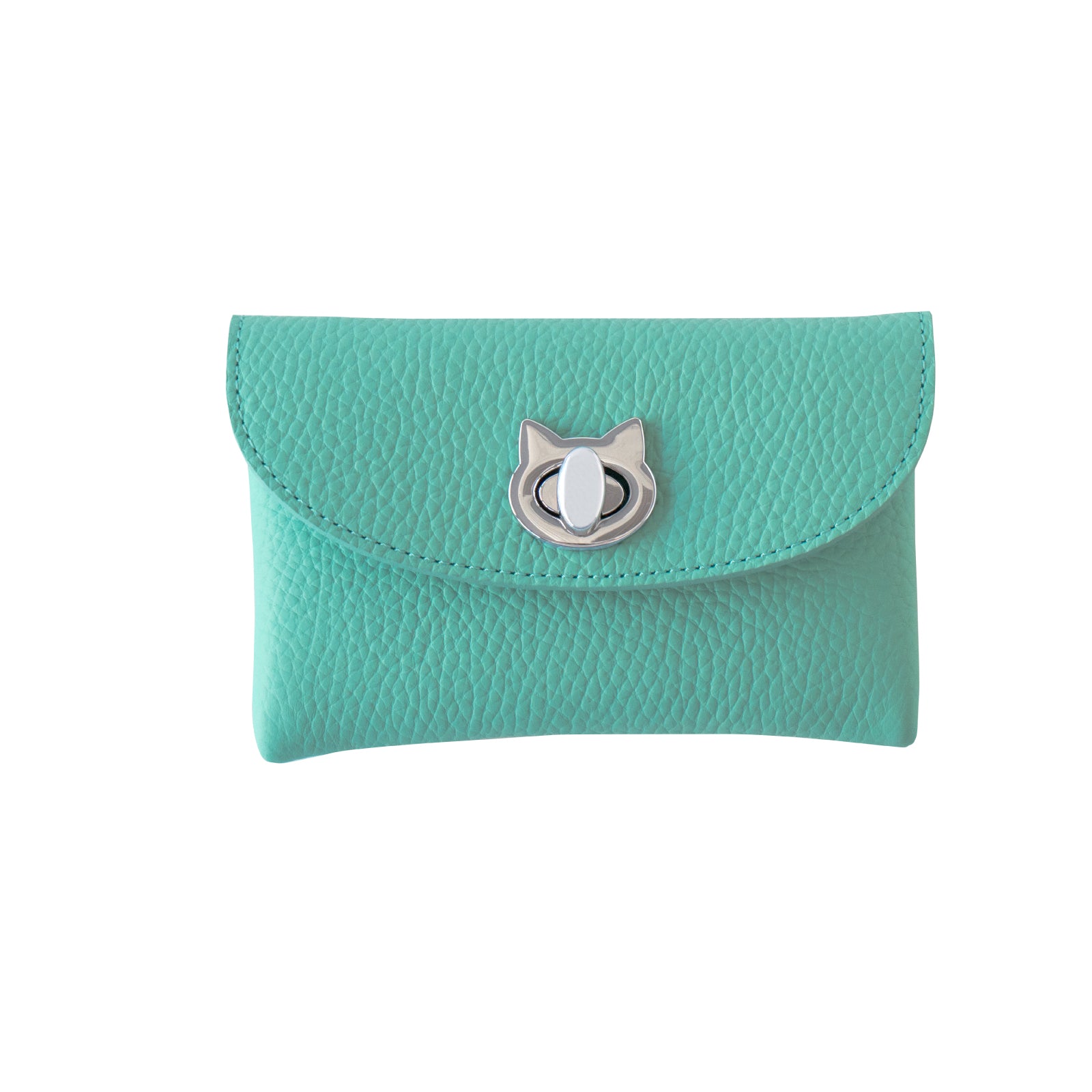 フラップウォレット・フルーニャ ミディアム キュイール・マッシュ / ブルードラジェ