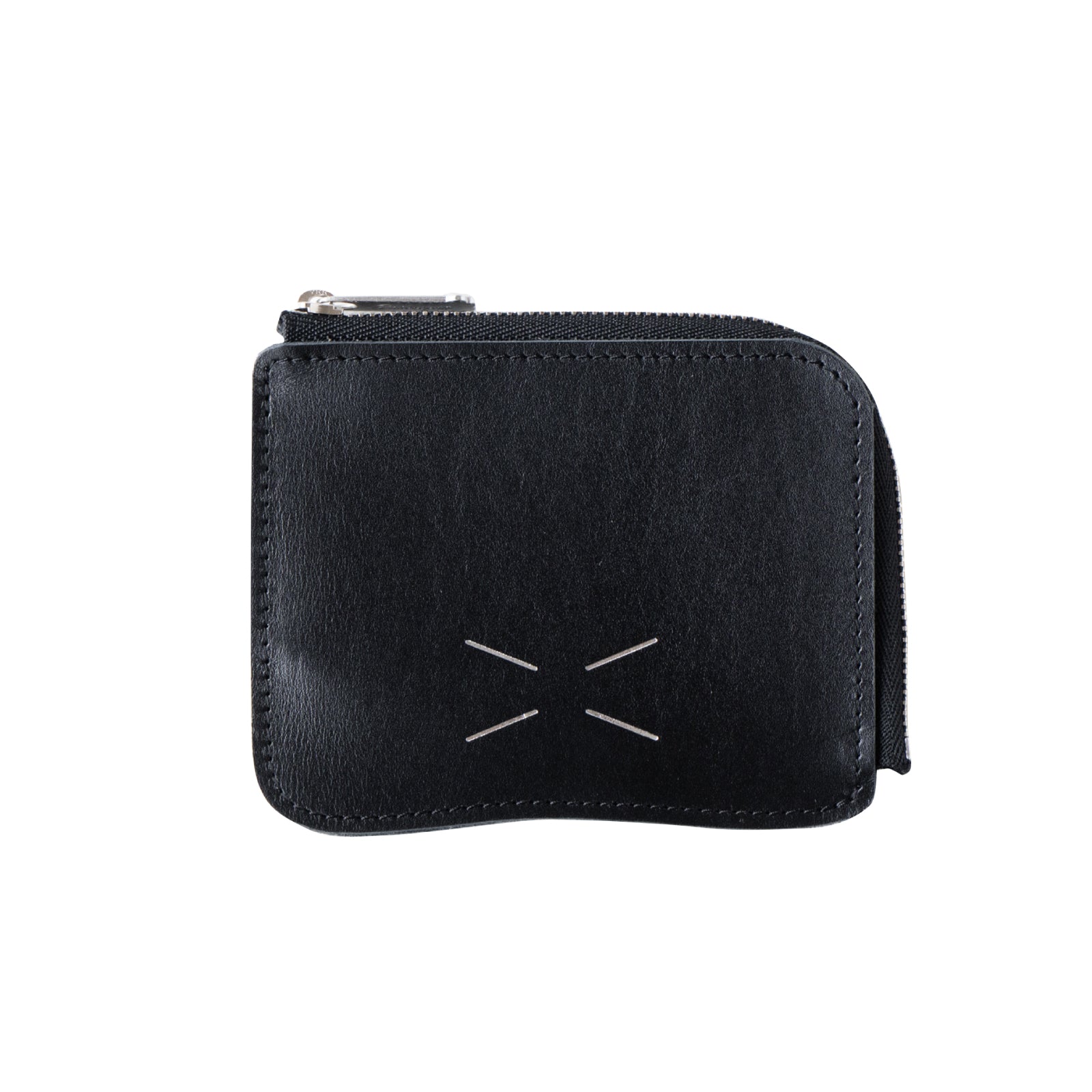 【5/22(木) 1日限定販売】トムキャットファスニャーミニウォレット キップレザー / ブラック