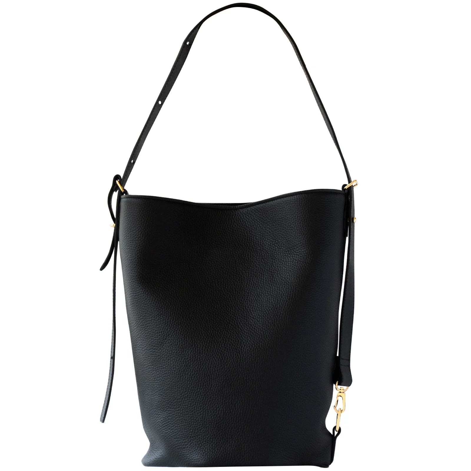 Limited-time offer: 26 hours starting 10 PM on Friday, November 21st. Limited-time offer: PAW Cuir Mache 3-Way Bag in Black. Choose your hardware.