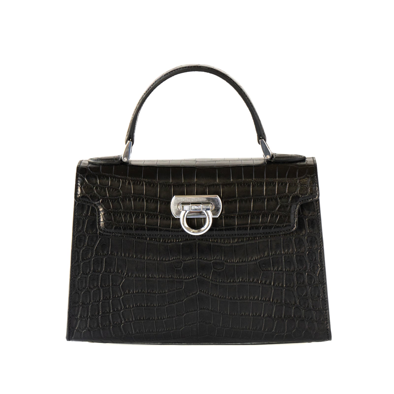 【おつとめ品セール】カンパネラ25 クロコダイル / ブラック