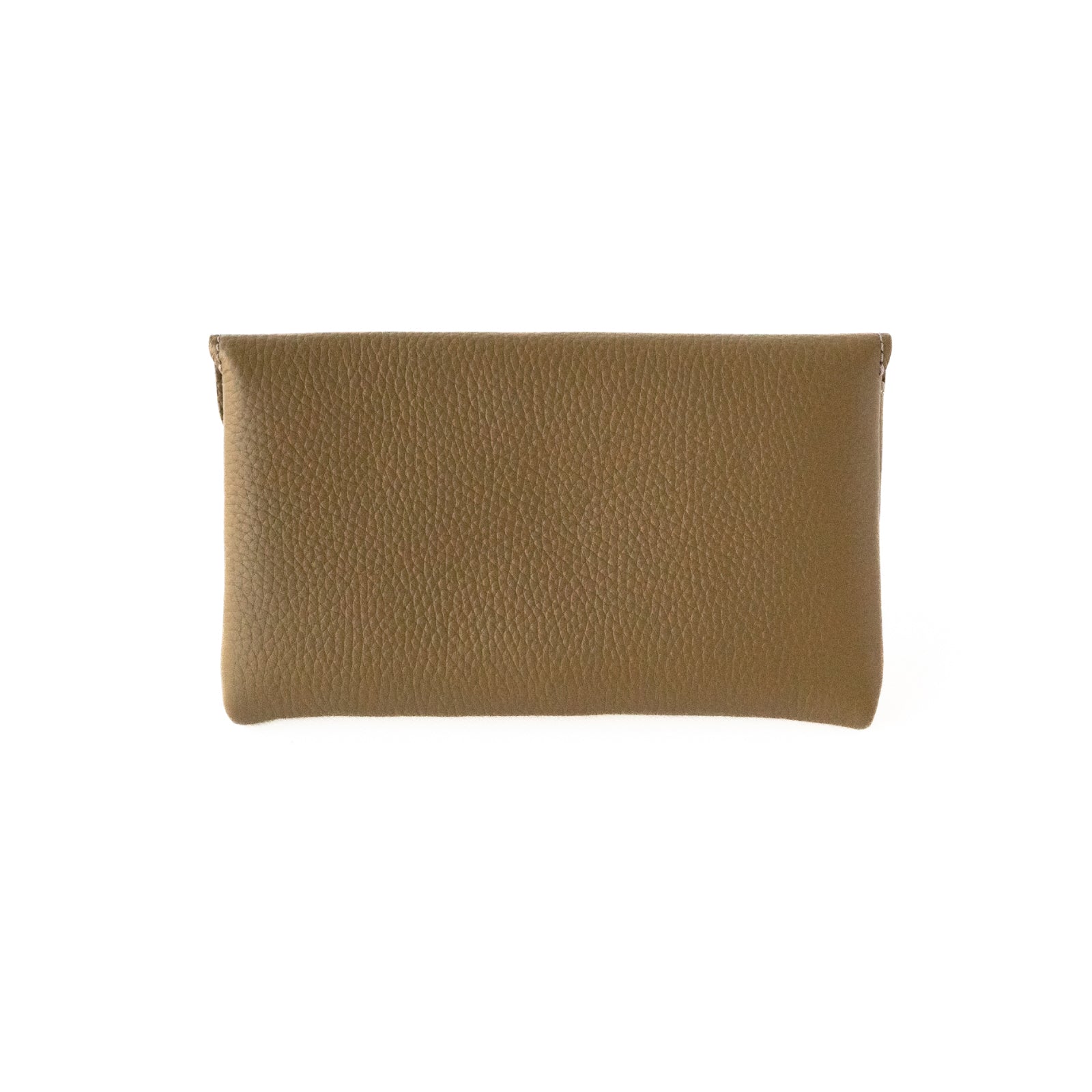 Leather flap long wallet / Cuir Marsh