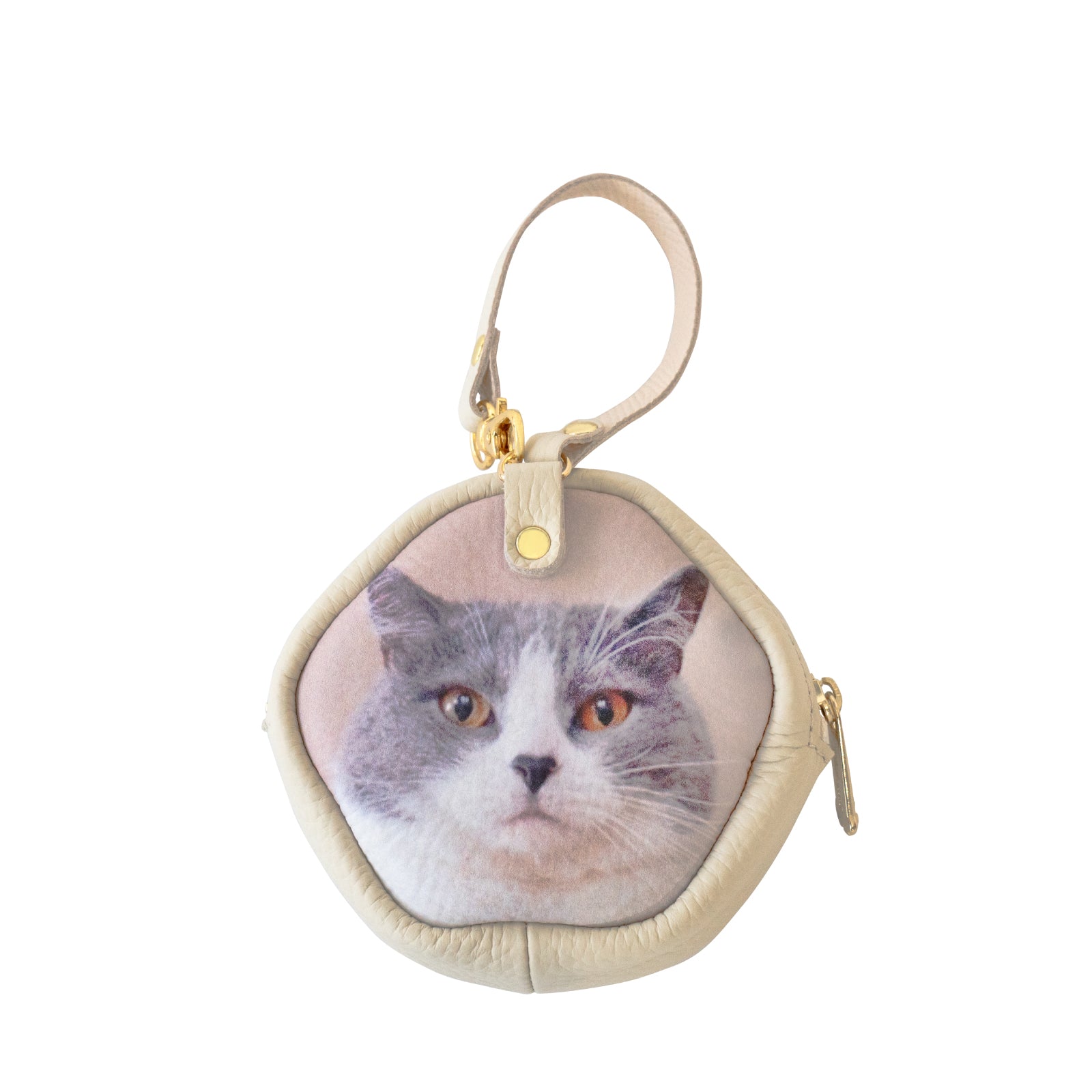 【2/21(土)22:00~23(月)23:59】【猫の日限定】PAWうちのこチャームポーチ キュイール・マッシュ / メレンゲ