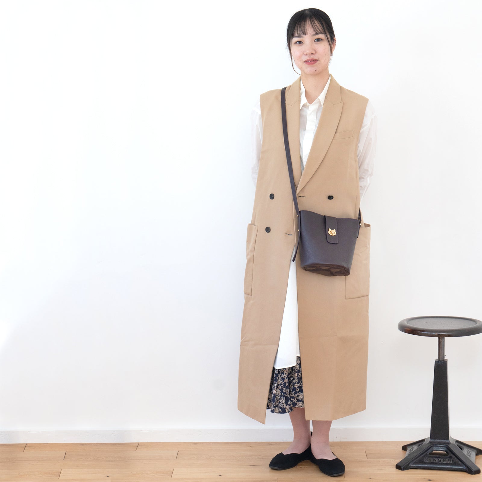 【9/7(日)22:00~ 26時間限定販売】【数量限定】ショルダーバッグ PAW (パウ) キュイール・マッシュ / レザン
