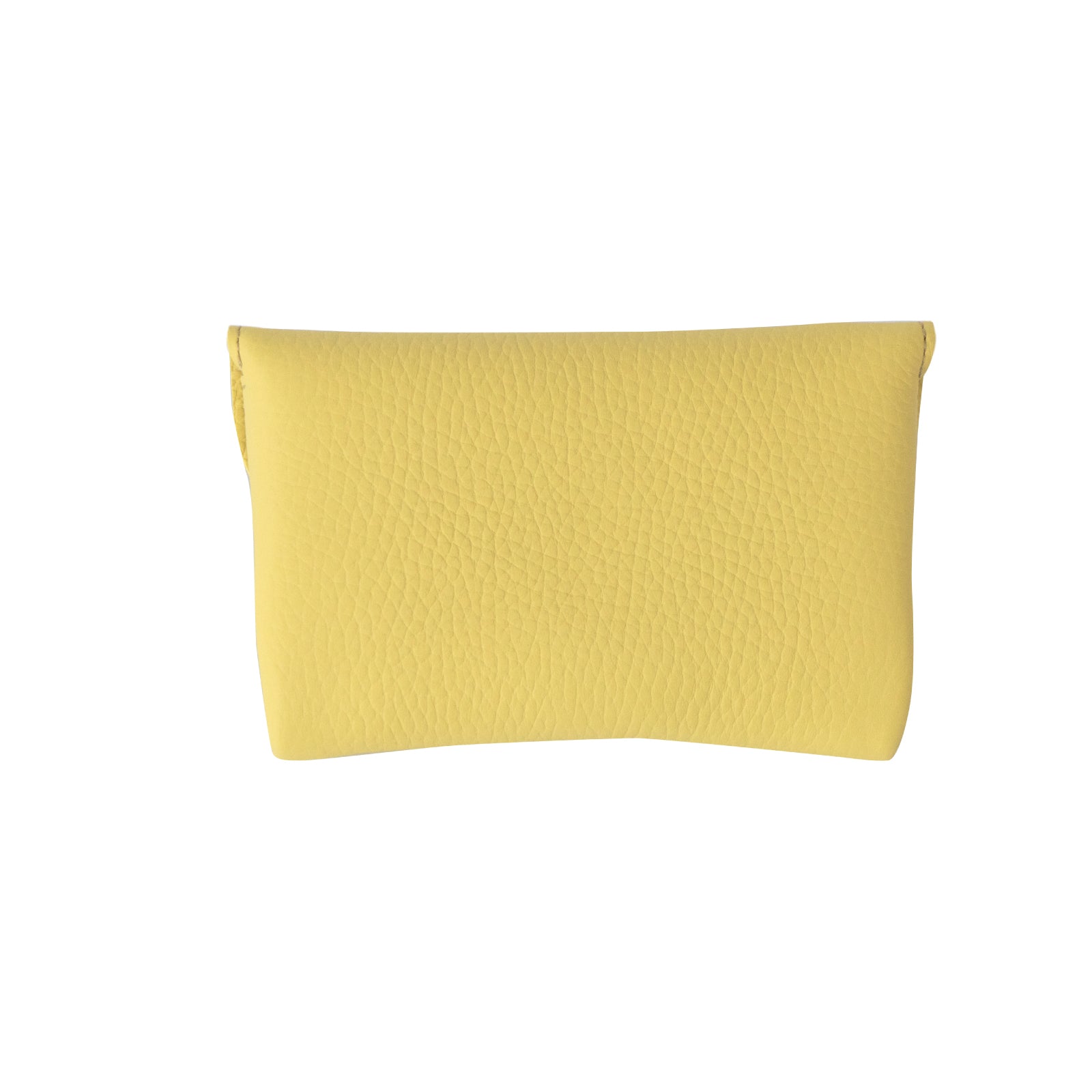 フラップウォレット・フルーニャ ミディアム キュイール・マッシュ / ジョーヌプッサン