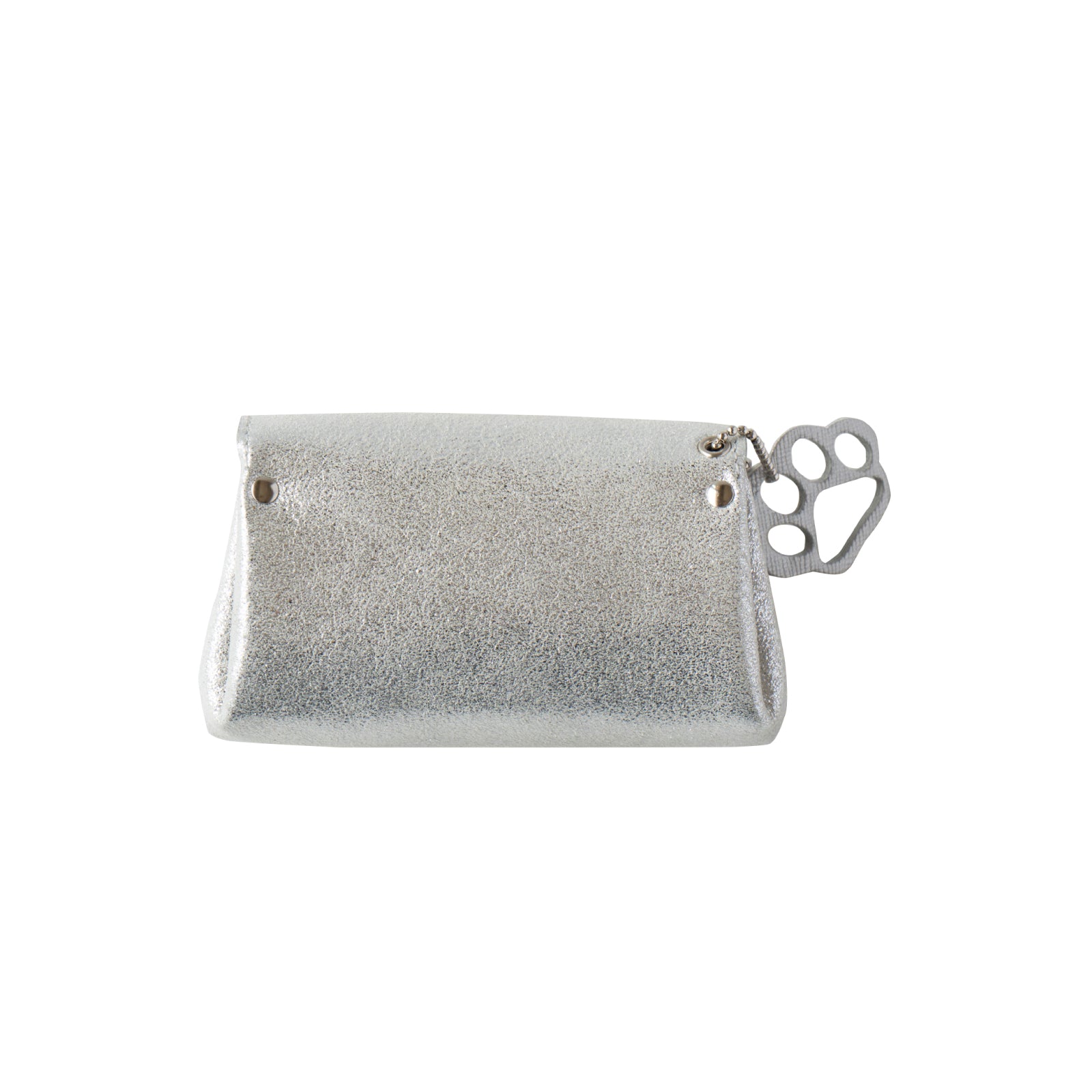 Sparkling Shell Pouch CAT / Silver