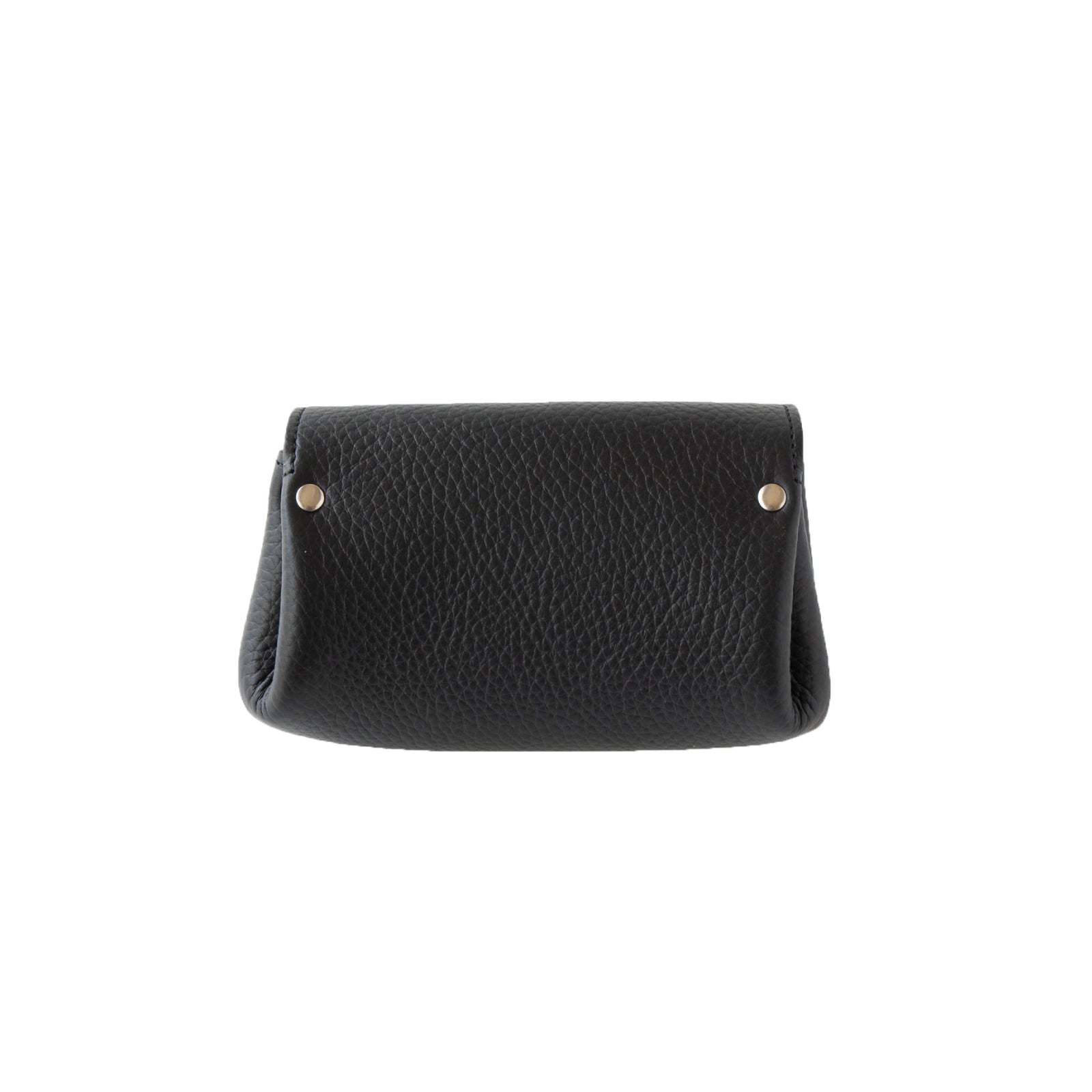 Shell Pouch CAT Cuir Mash / Black