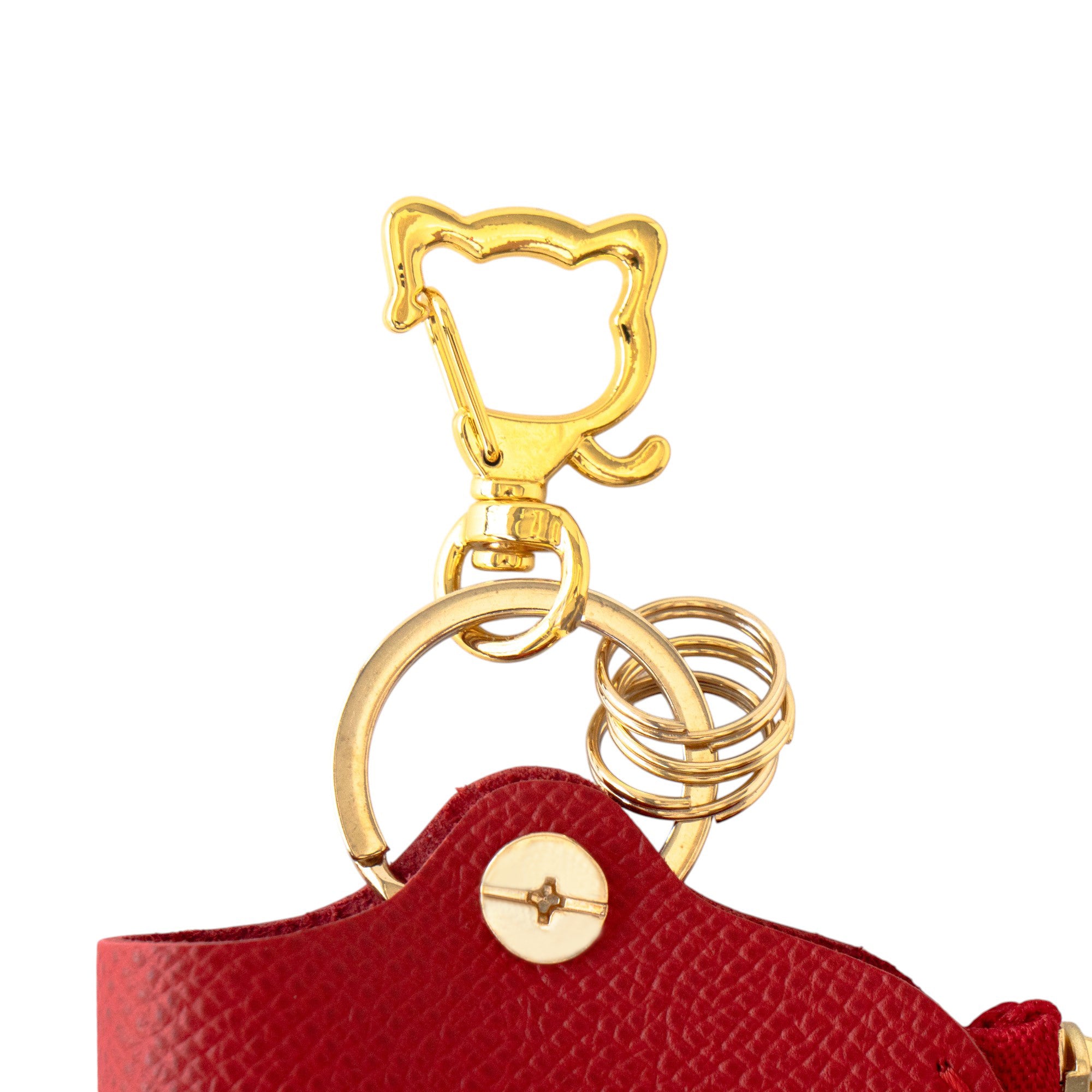 Smart Key Case, Veau Epsom / Rouge