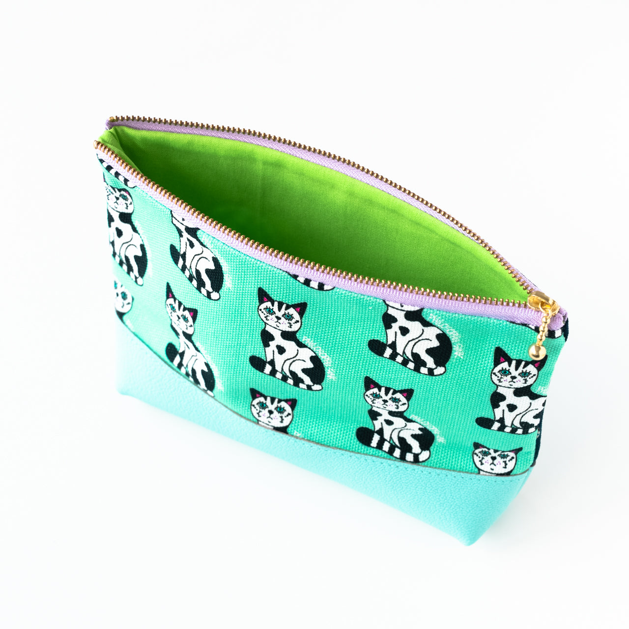SINK. x Philosophii collaboration Ushineko pouch (with gusset)
