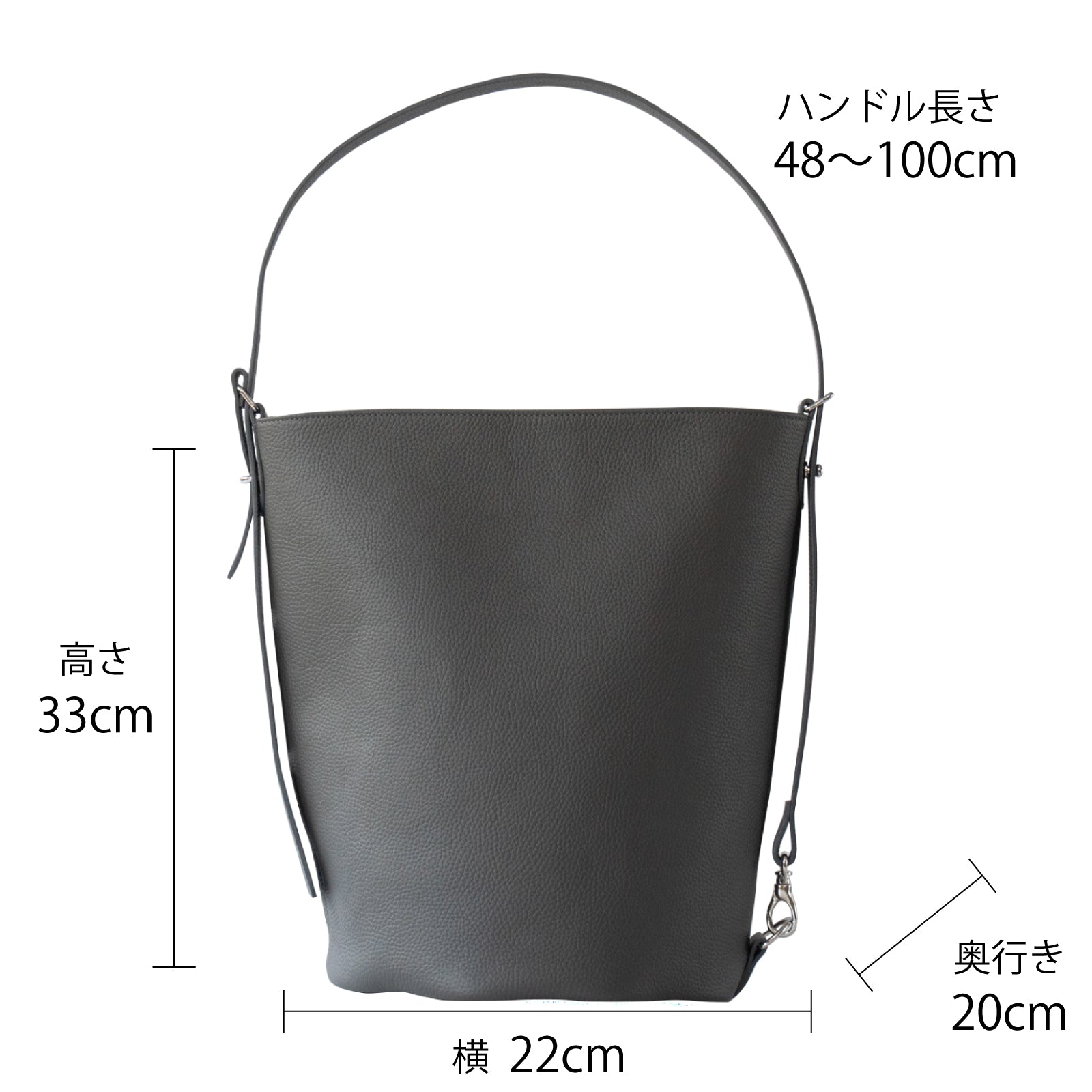 【11/21(金)22:00~ 26時間限定販売】【数量限定】3WAYバッグ PAW (パウ) キュイール・マッシュ / グラファイト