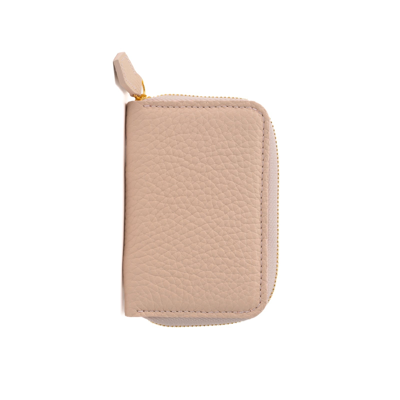 Round zipper 6 smart key case Taurillon Clemence