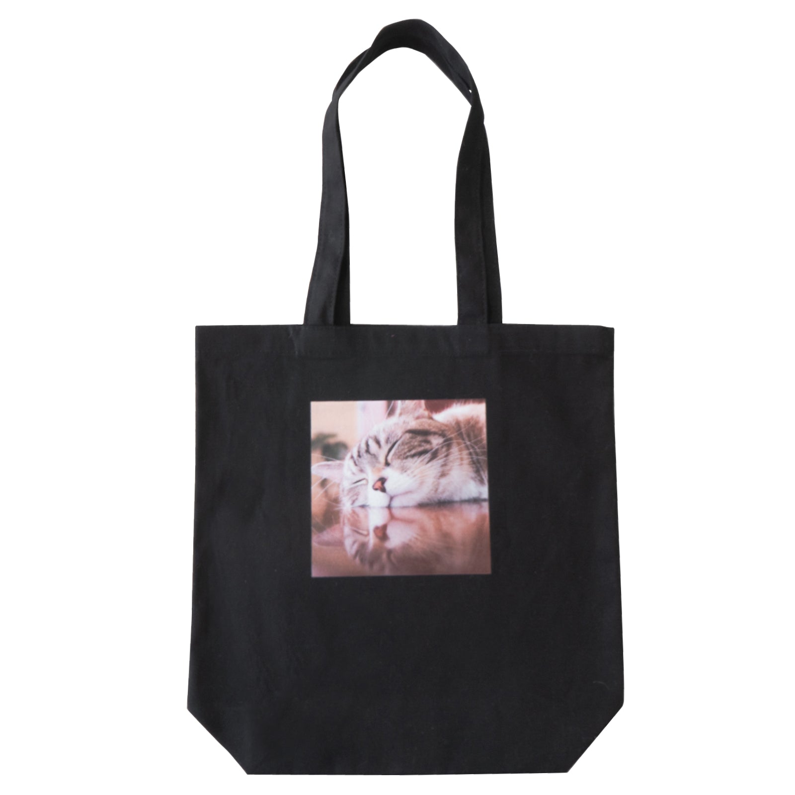 うちのこPHOTOトートバッグ・M /ブラック