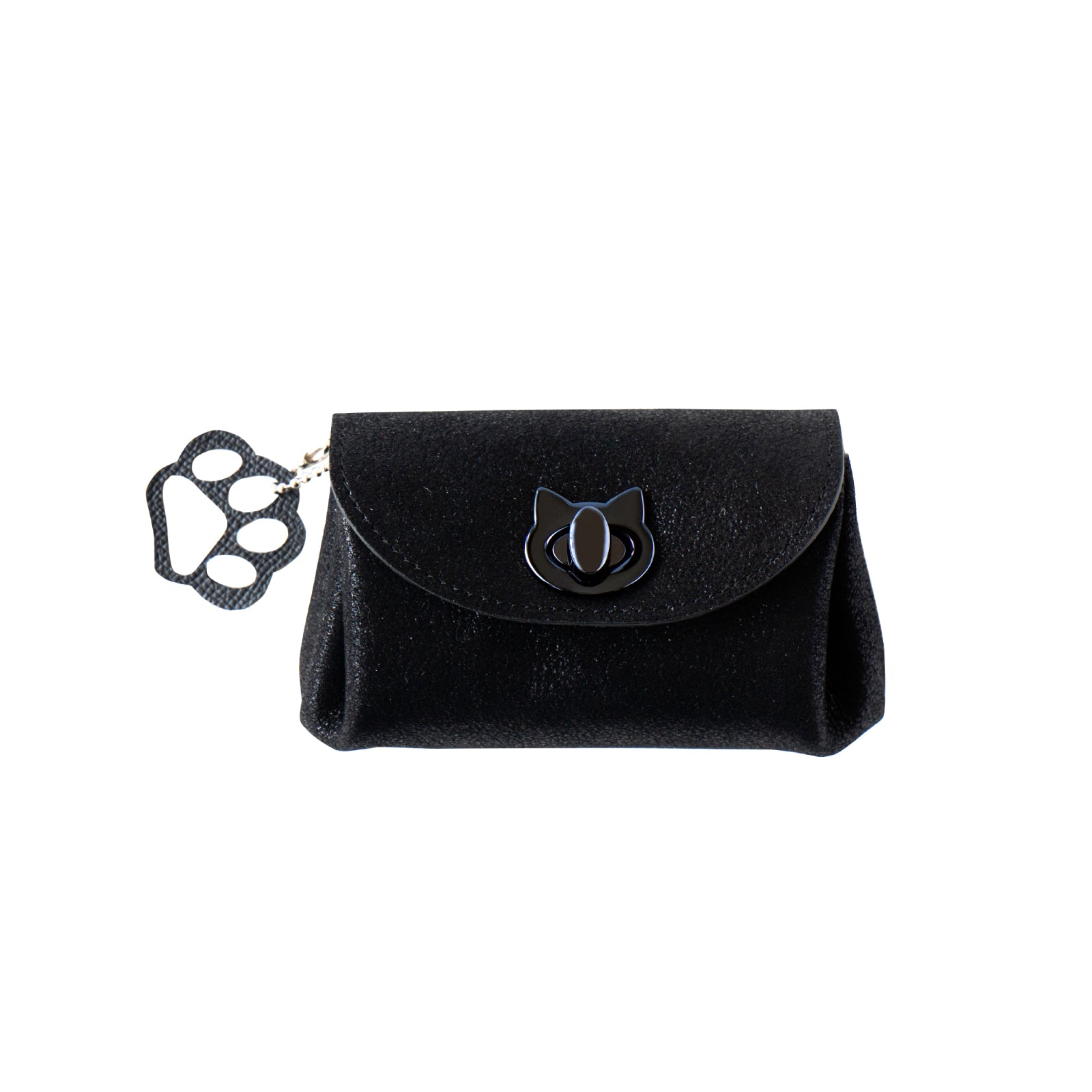 Sparkling Shell Pouch CAT / Black
