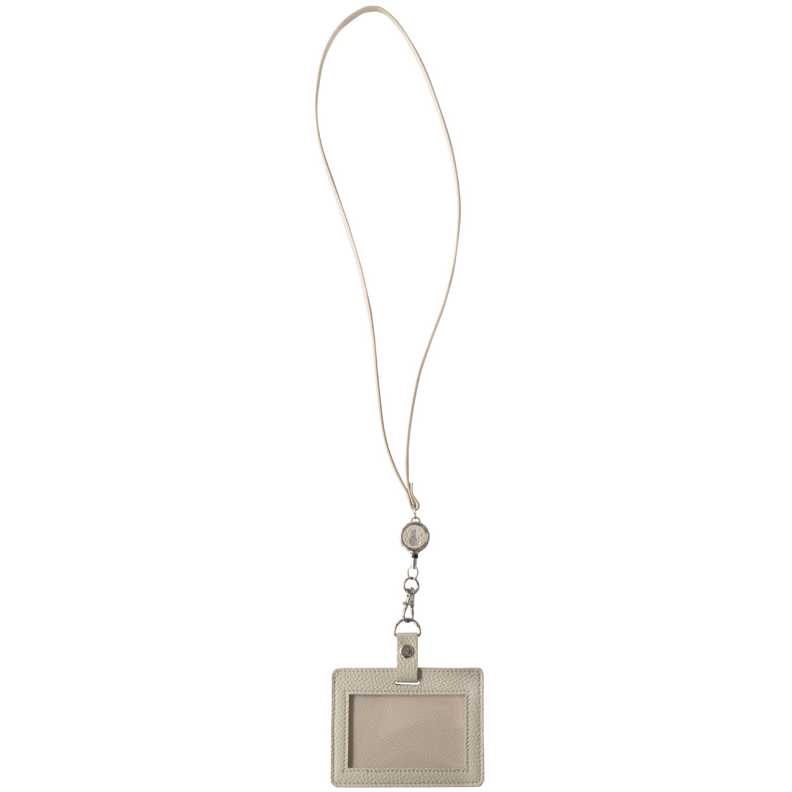 【受注販売:7/24(金)22:00~26(日)】【初回10%OFF】ストラップが選べるIDカードホルダー / メレンゲ