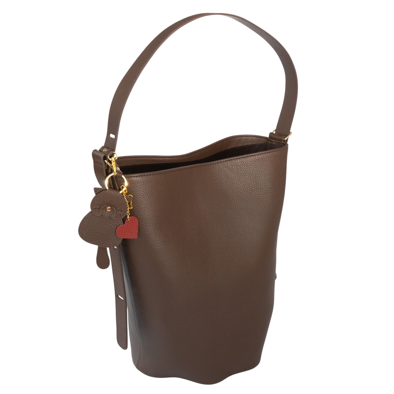 【1/30(金)〜2/14(土) 期間限定バレンタインSET 】3WAYバッグ PAW (パウ) キュイール・マッシュ / チョコ + ころにゃんチャーム ハート付き SET