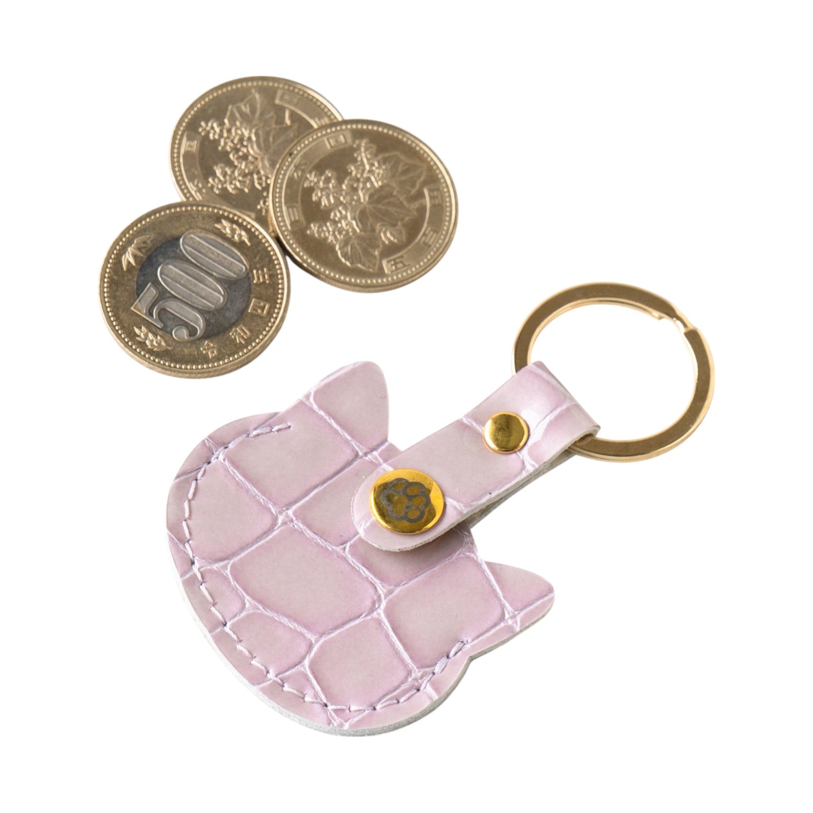 500円玉ホルニャー クロメールレザー / ラベンダー