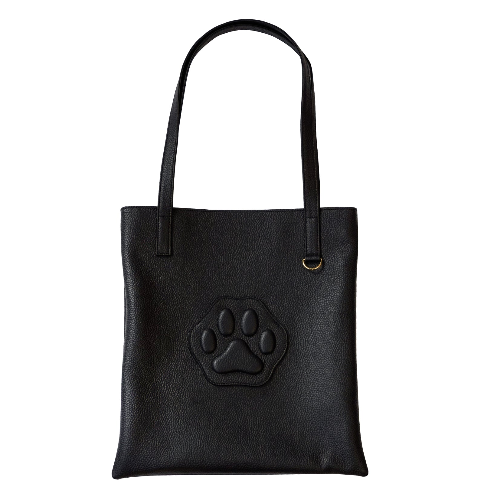 A4 Tote Bag PAW Cuir Mache / Black