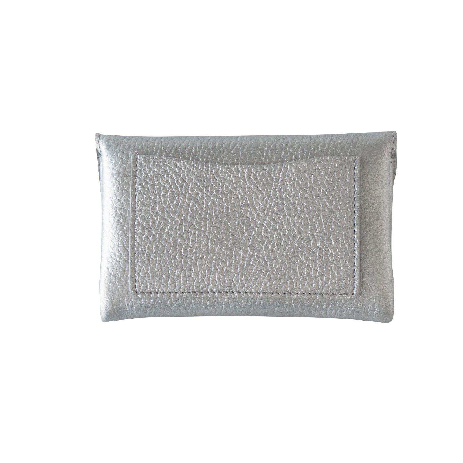 Flap Wallet Flunya Medium Cuir Mash / Silver