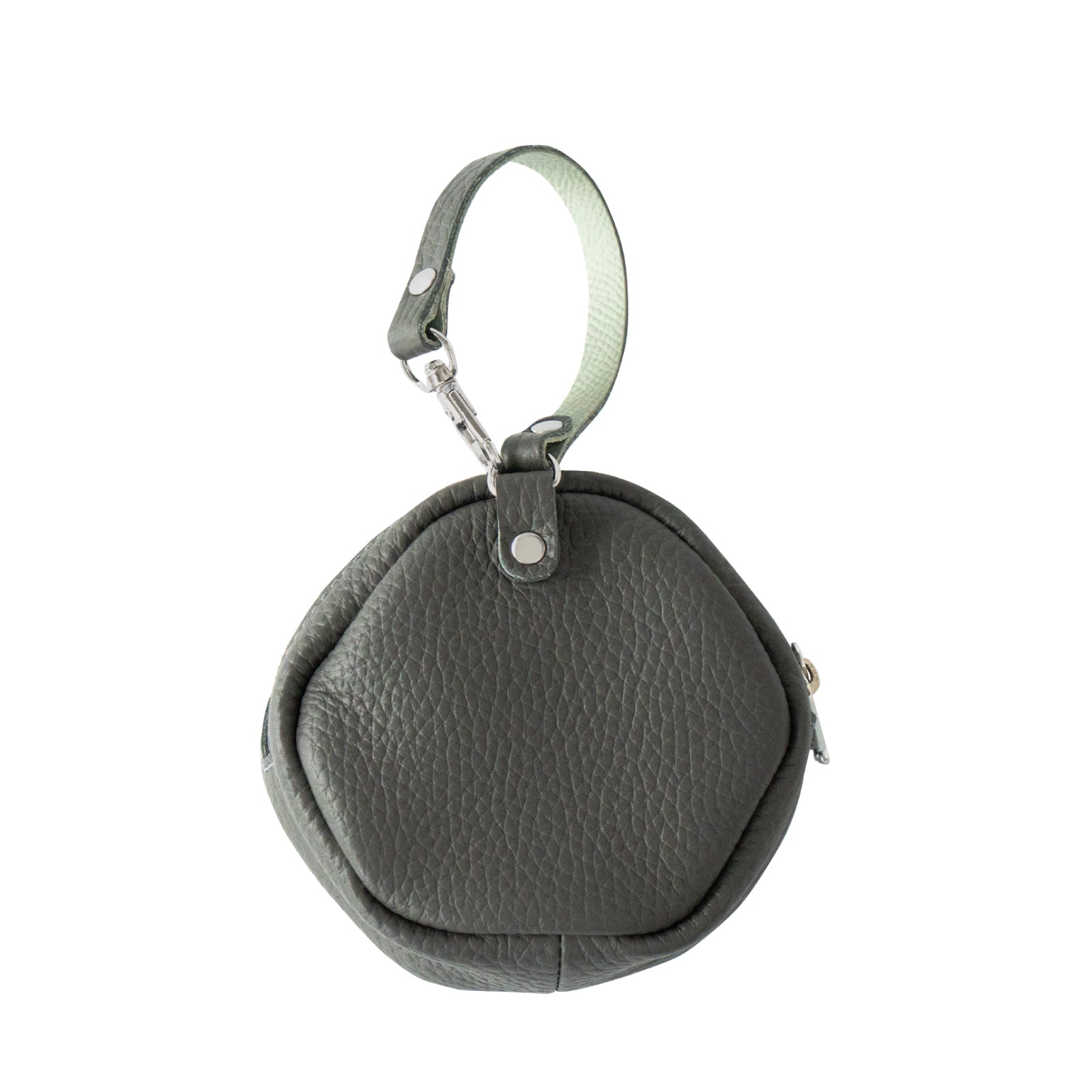 PAWチャームポーチ キュイール マッシュ / グラファイト