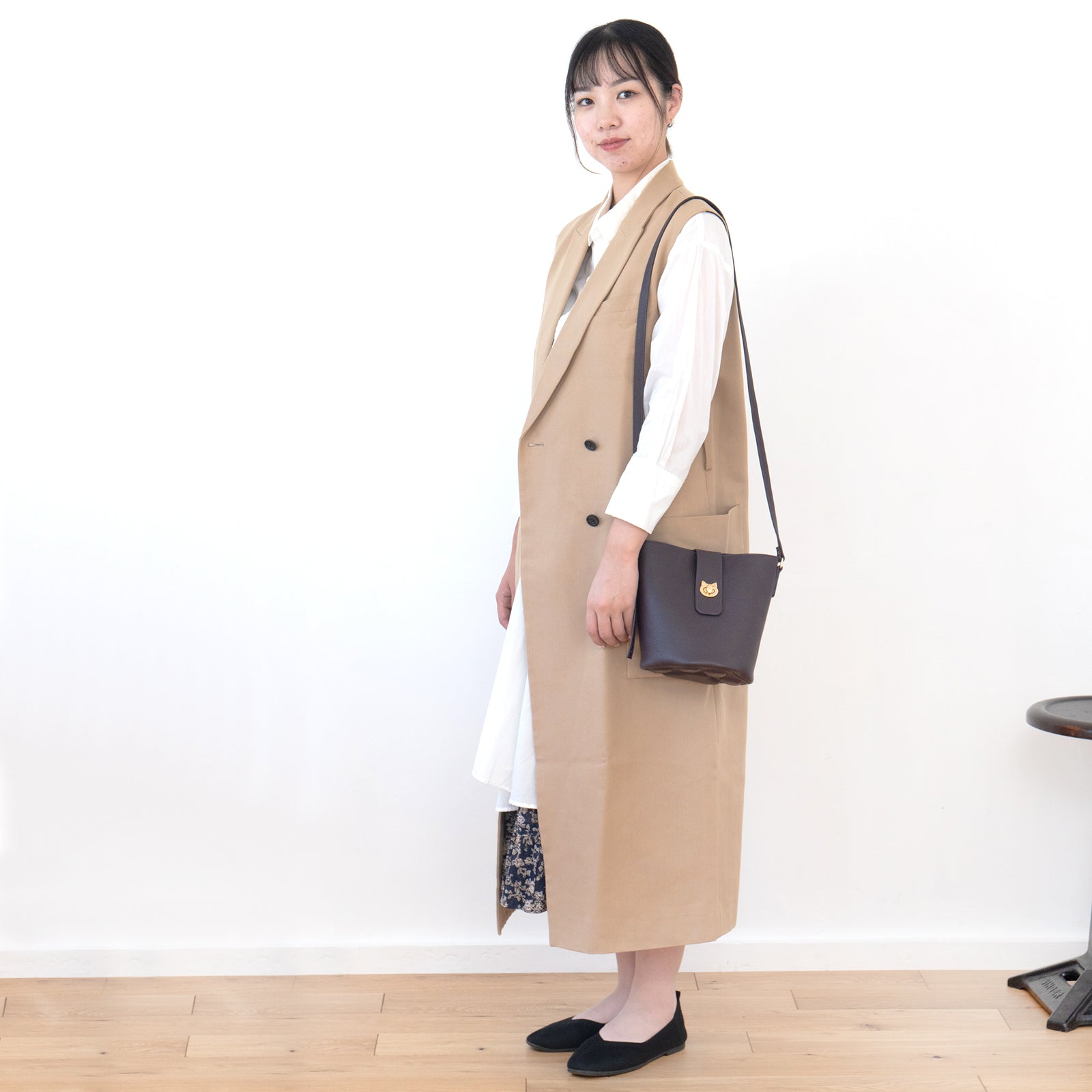 【9/7(日)22:00~ 26時間限定販売】【数量限定】ショルダーバッグ PAW (パウ) キュイール・マッシュ / レザン