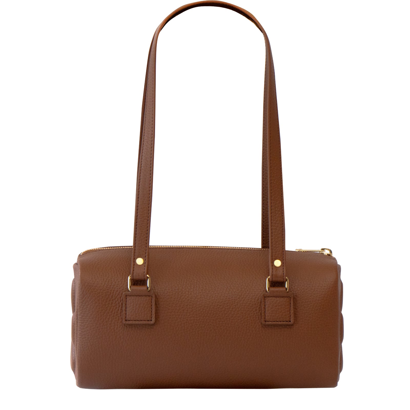 Mini Boston Bag - PAW Cuir Mash / Camel