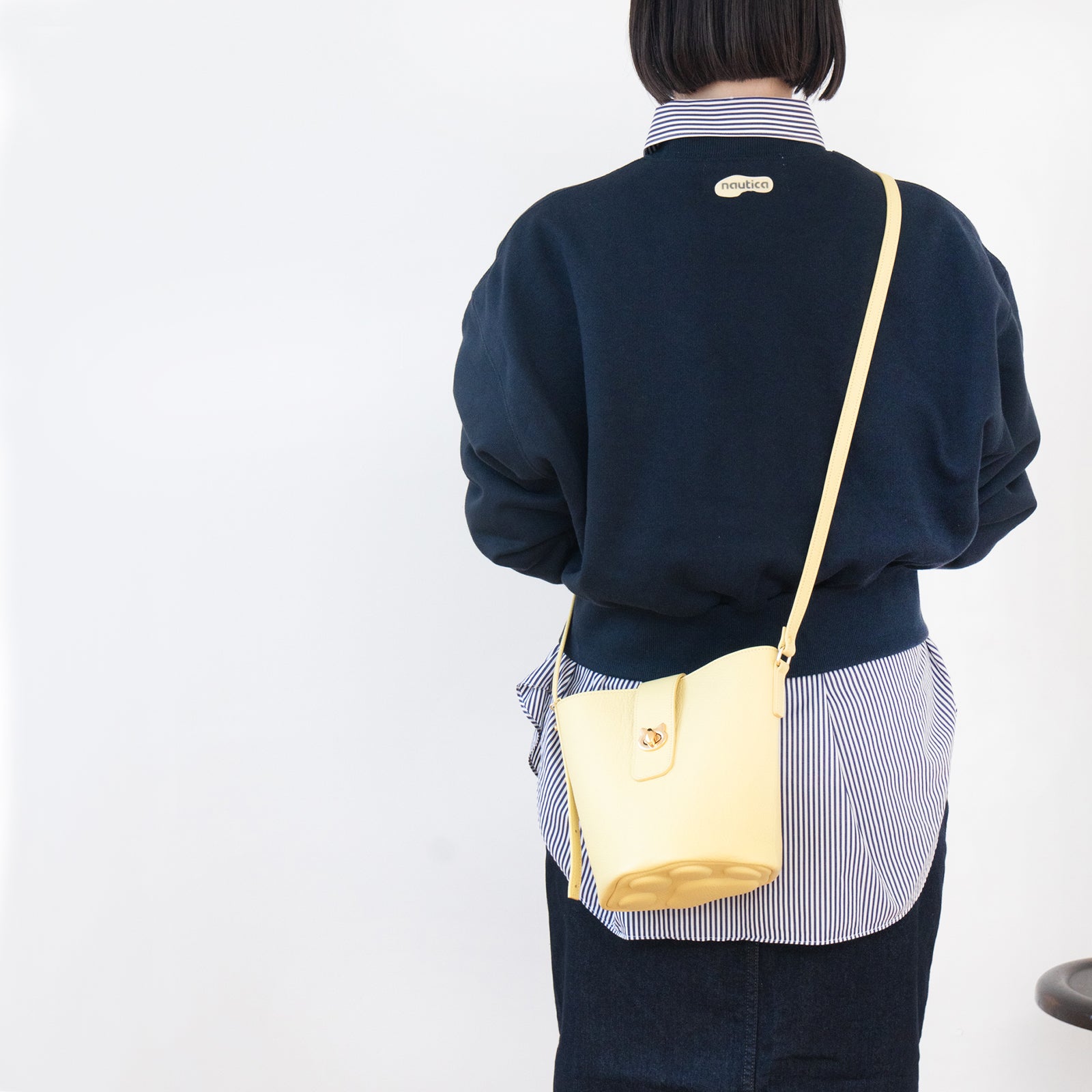 【3/20(金)20:00~ 数量限定】【さくらねこの日特別SET】ショルダーバッグ PAW (パウ) さくらねこチャームSET / ジョーヌプッサン