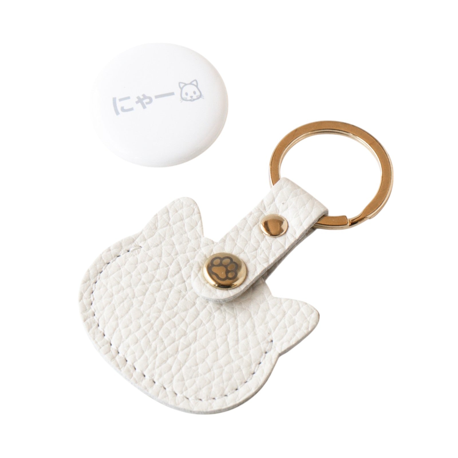 500円玉ホルニャー キュイール・マッシュ / ホワイト