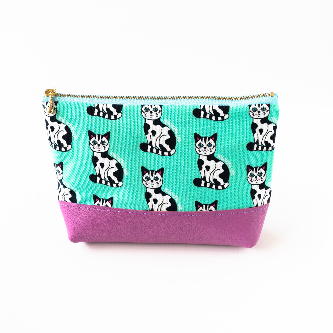 SINK. x Philosophii collaboration Ushineko pouch (with gusset)