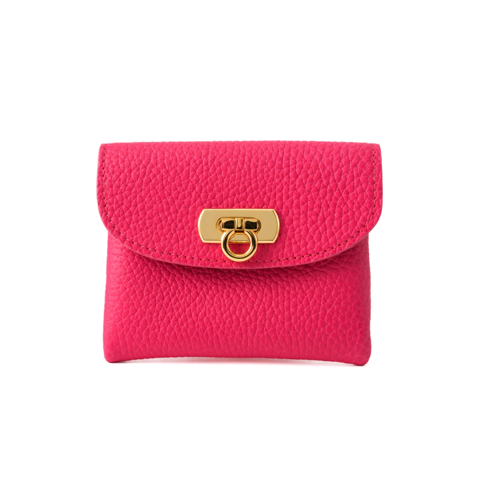 Leather flap smart key case / Taurillon Clemence