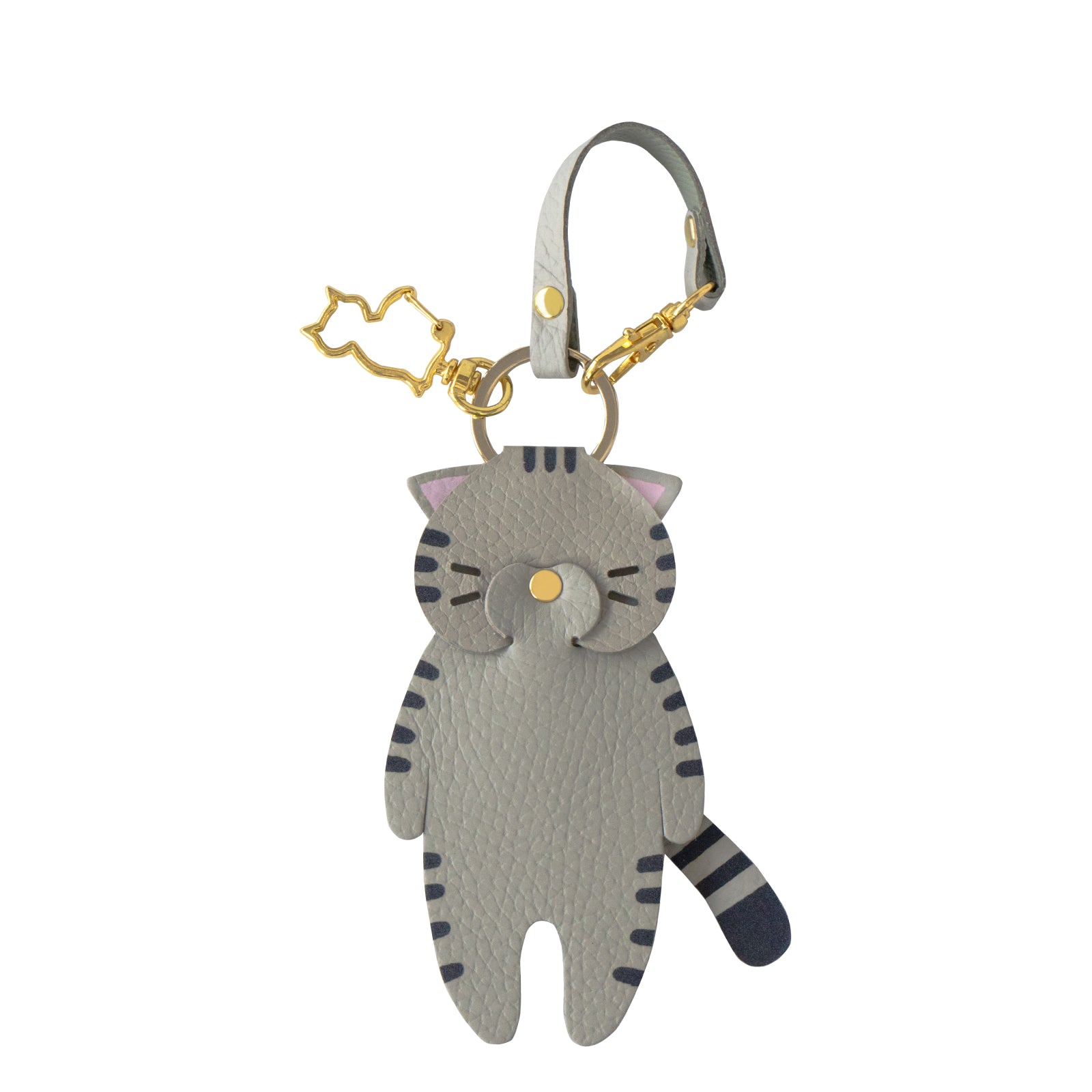 【2/21(土)22:00~23(月)23:59】【猫の日限定】プリントにゃんチャーム / サバトラ