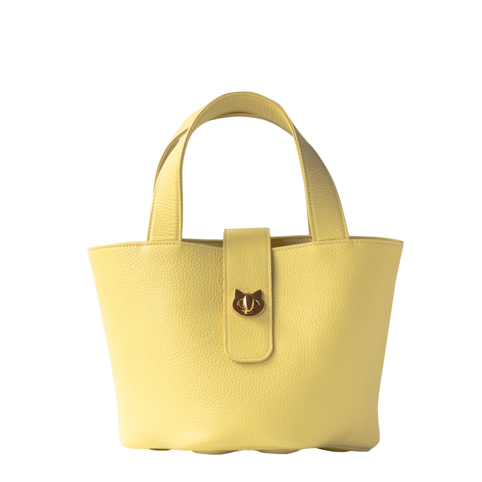 【1月中旬お届け】バケットバッグ PAW (パウ) 肉球チャームセット キュイールマッシュ / ジョーヌプッサン