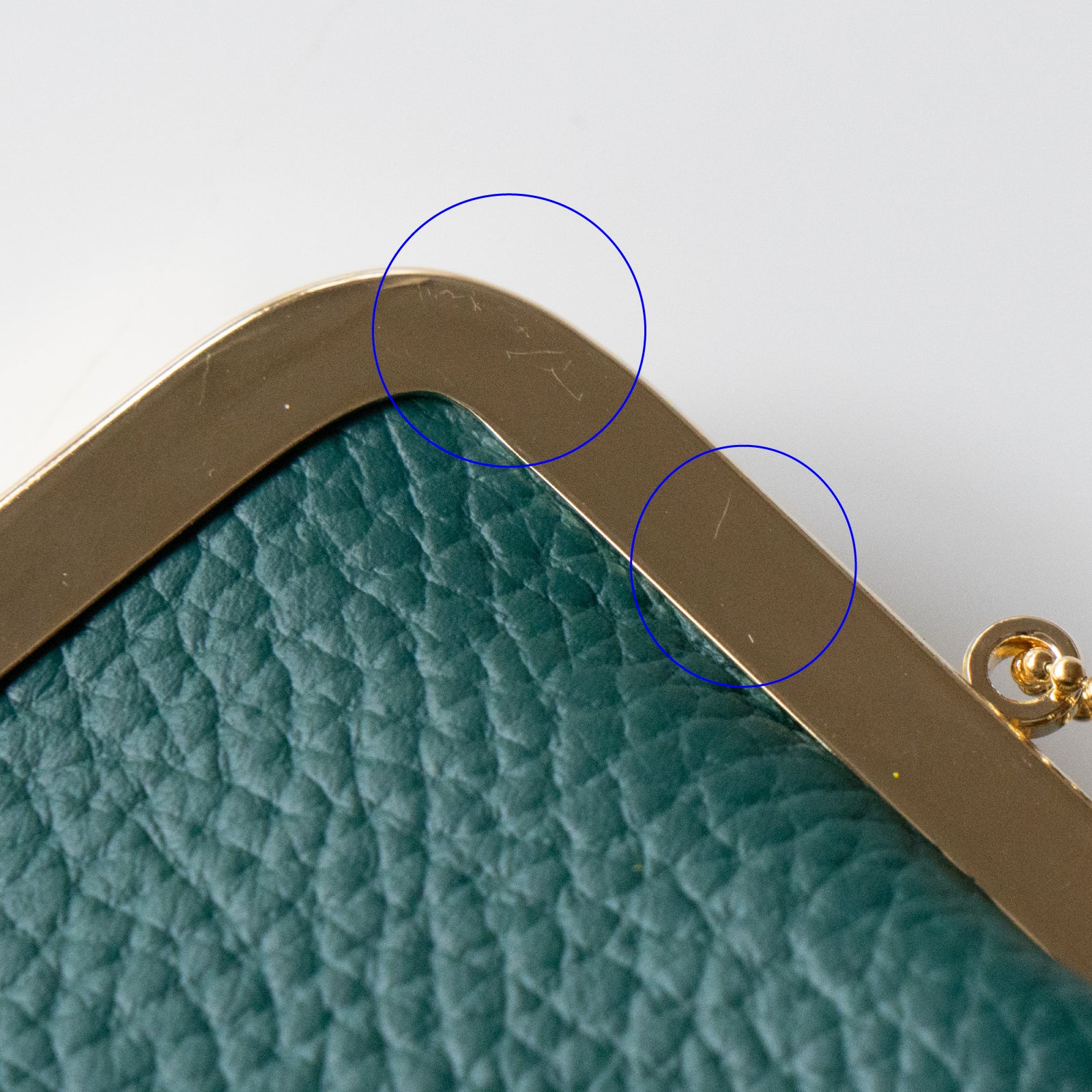 Nyamaguchi Wallet Cuir Mach / Emerald