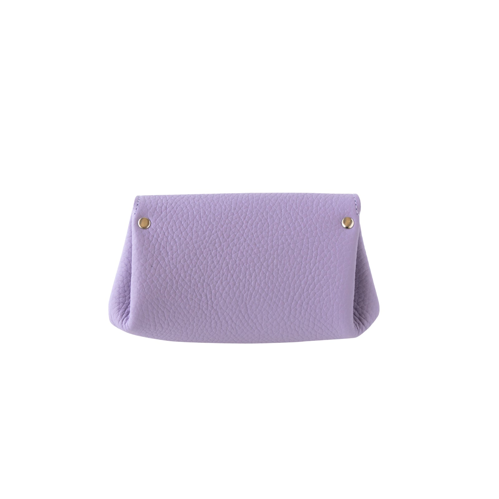 Shell pouch CAT Cuir Mash / Lavender