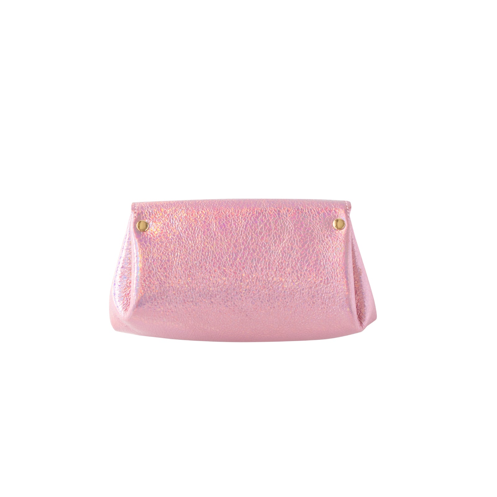 Shell pouch CAT Prism leather / Aurora Rose