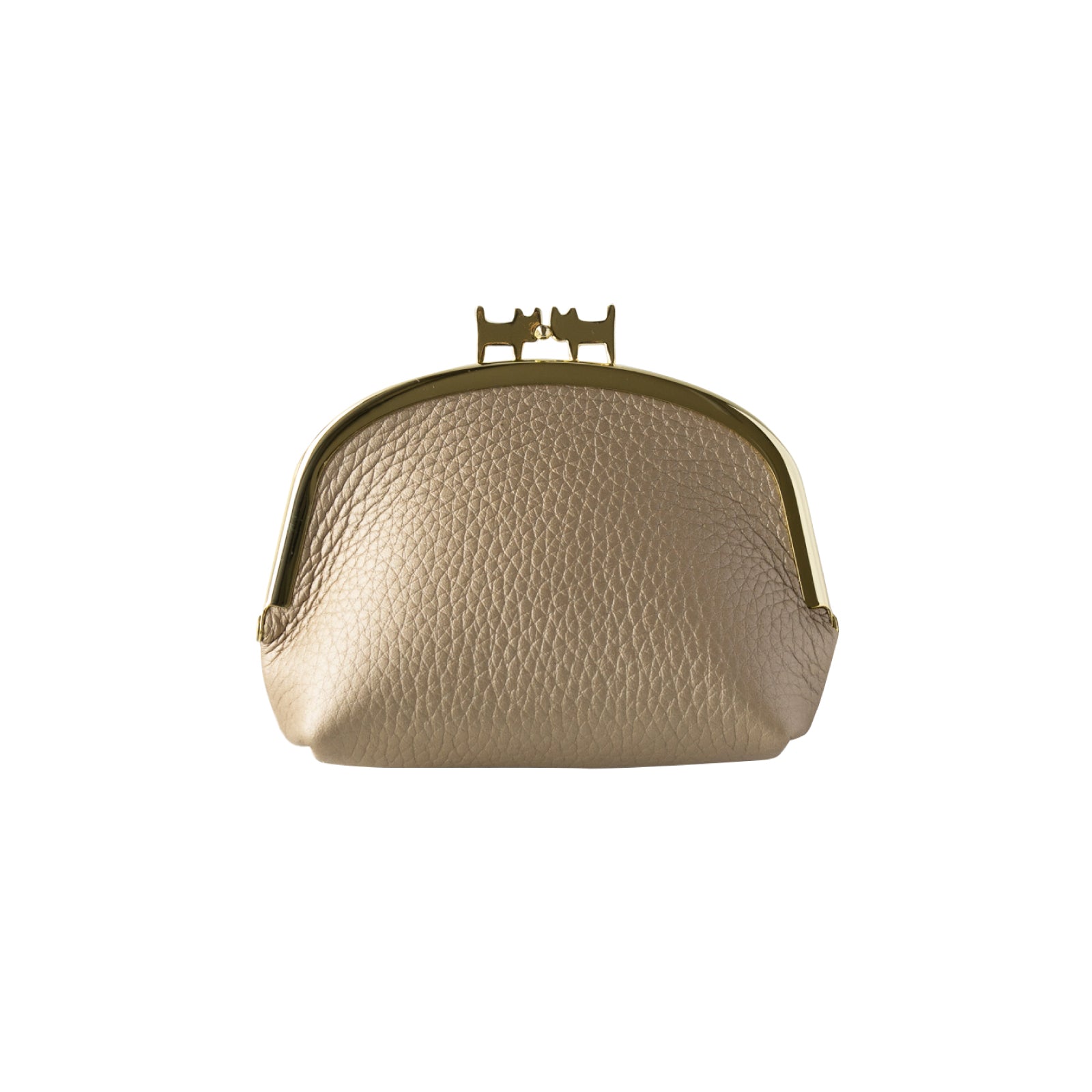 Nyamaguchi Pouch Taurillon Clemence / Champagne Gold