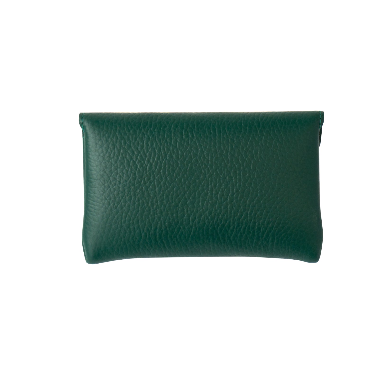 フラップウォレット・フルーニャ ミディアム キュイール・マッシュ / エメラルド