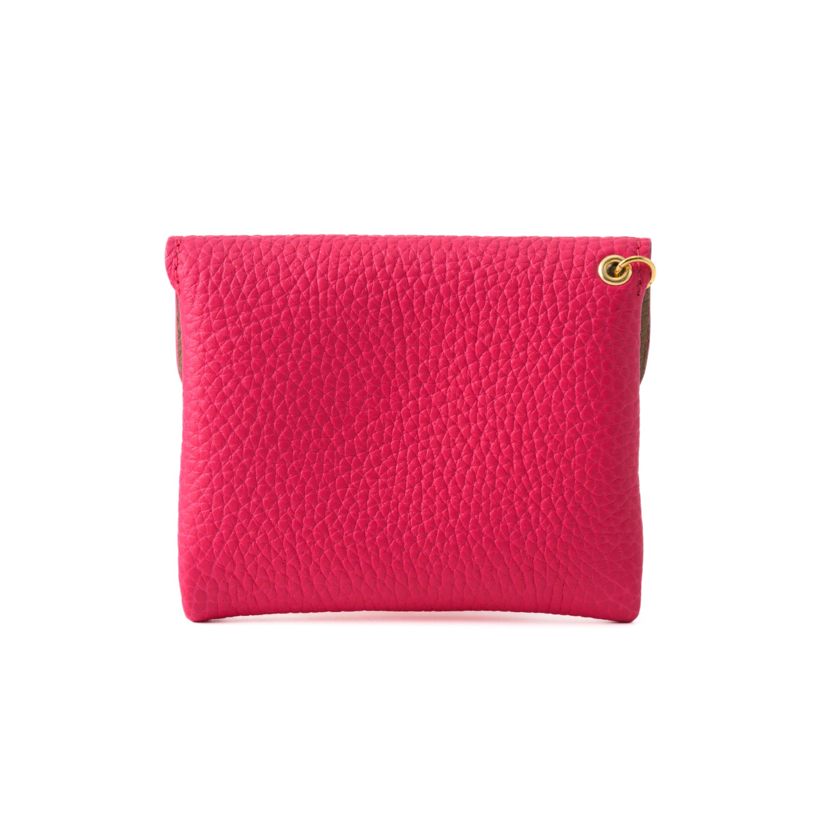Leather flap smart key case / Taurillon Clemence