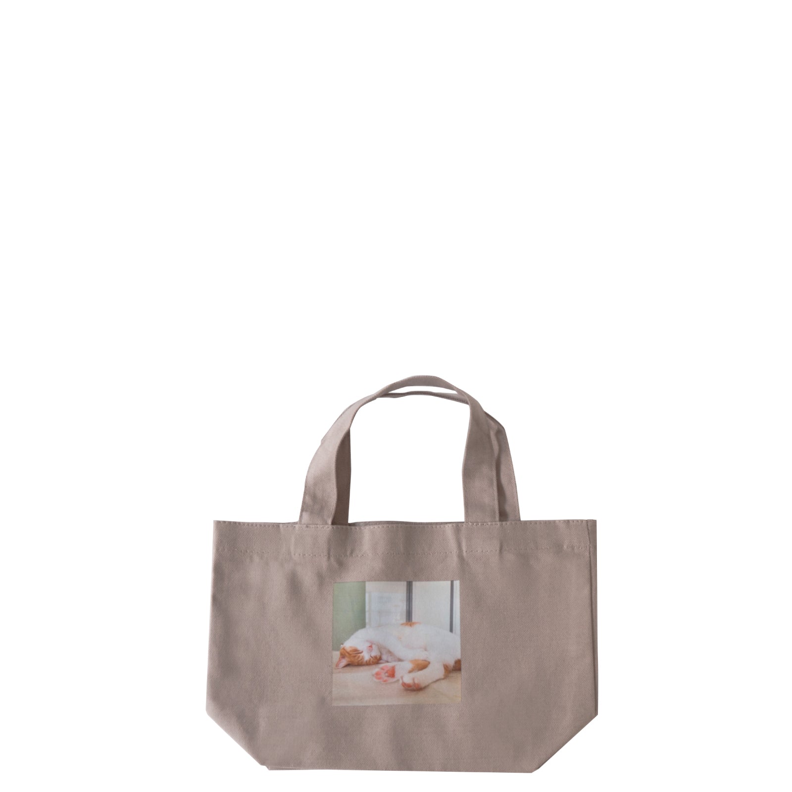 うちのこPHOTOトートバッグ・S /グレージュ