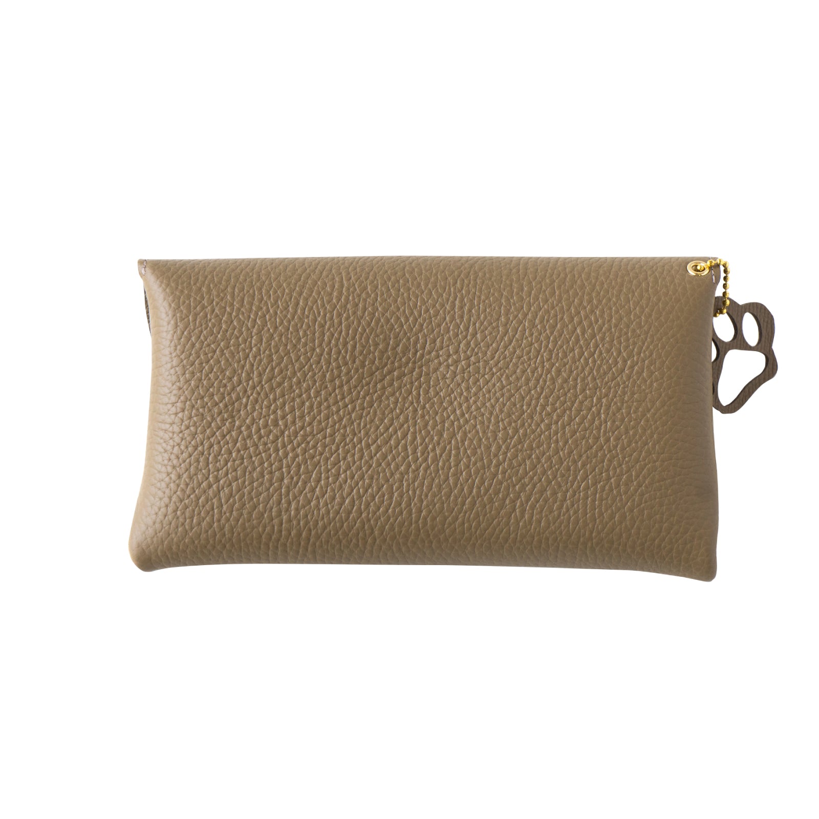 Furuna Pouch L Cuir Mache / Taupe