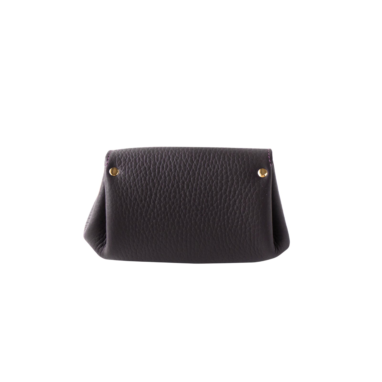Shell pouch CAT Taurillon Clemence / Raisin