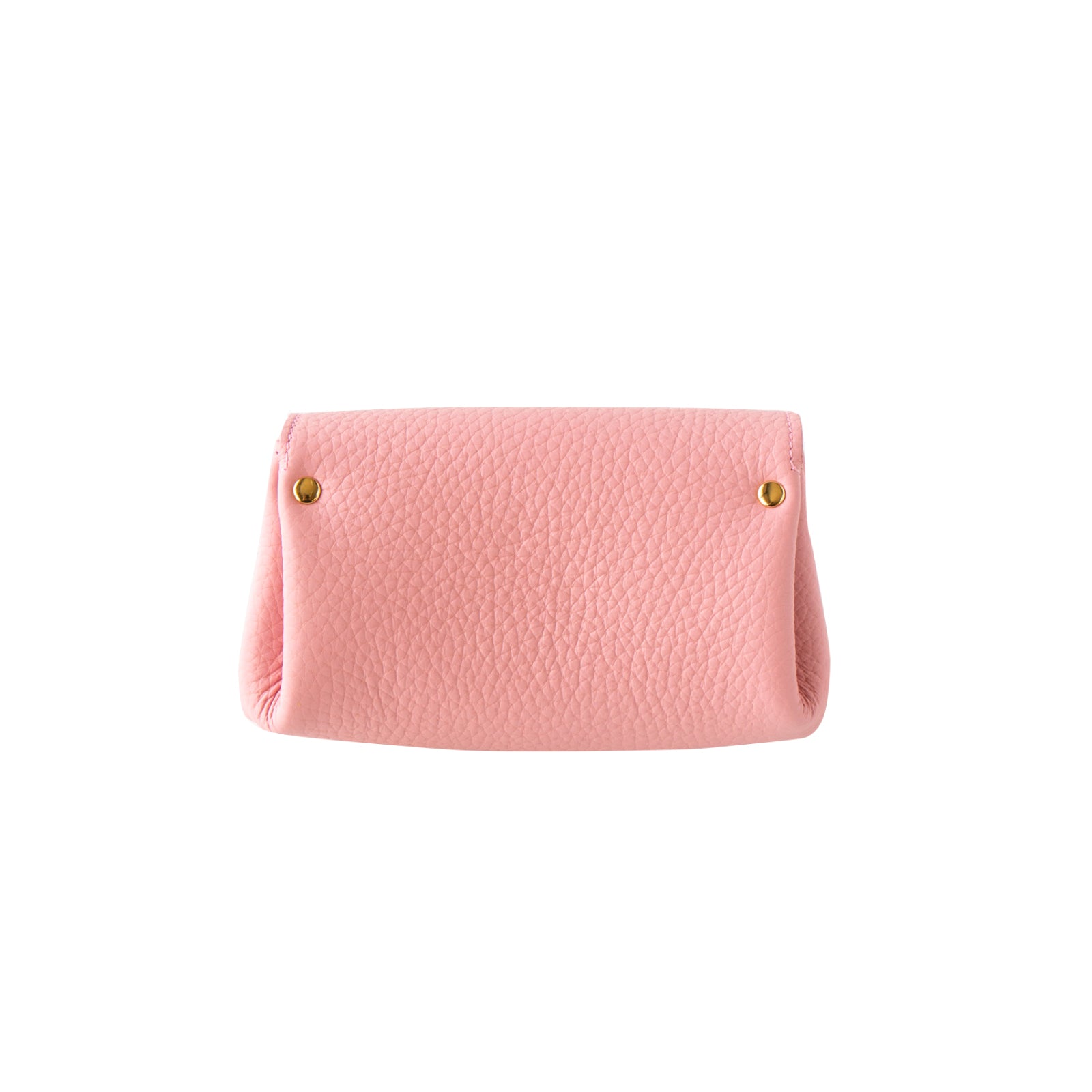 Shell pouch CAT Cuir Mash / Sakura Pink
