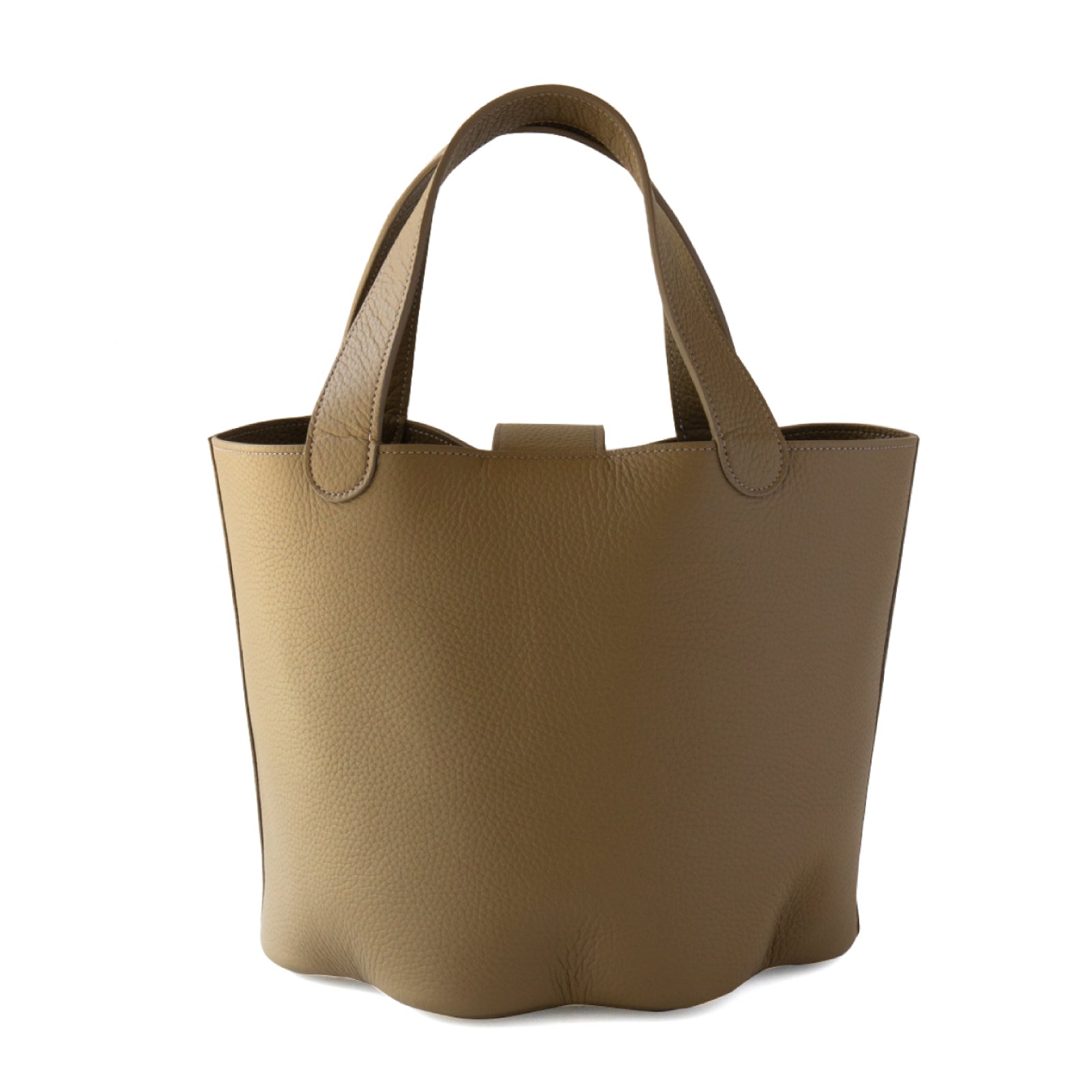 Baguette Bag PAW Cuir Mache / Taupe