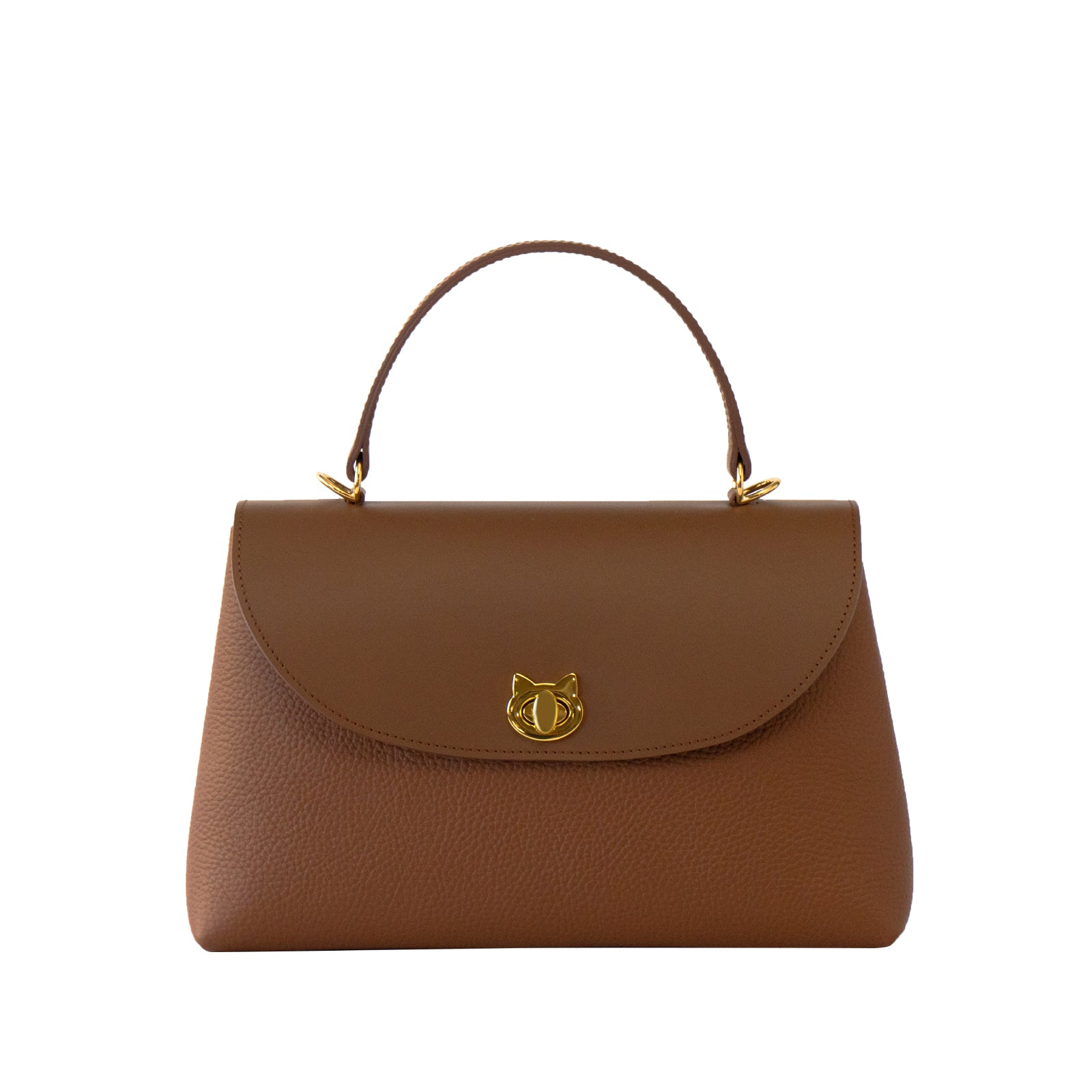 【受注販売:7/24(金)22:00~26(日)】【初回10%OFF】フラップコンビハンドバッグ / キャメル