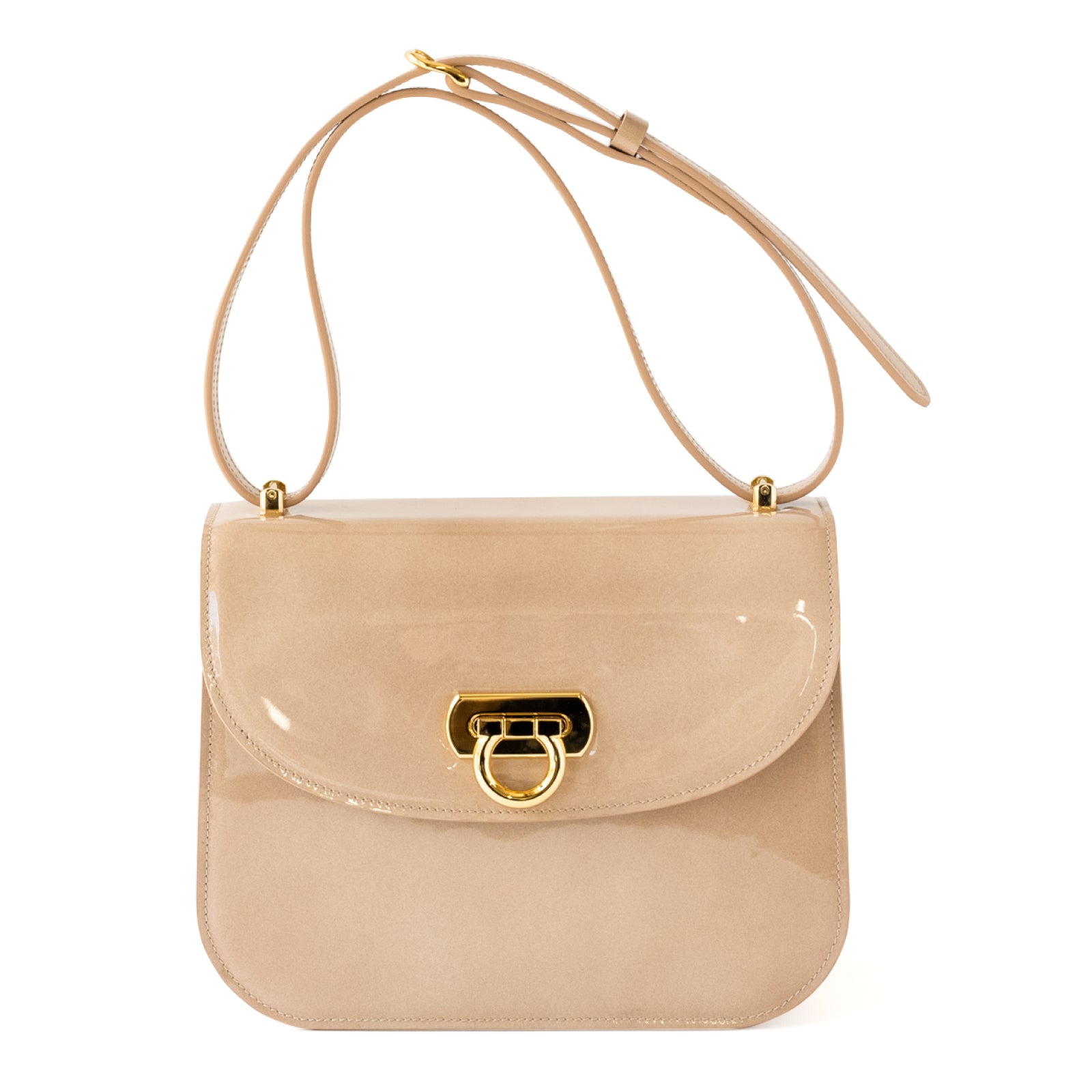 【おつとめ品セール】 ドゥポシェ エミュールレザー / グレージュ